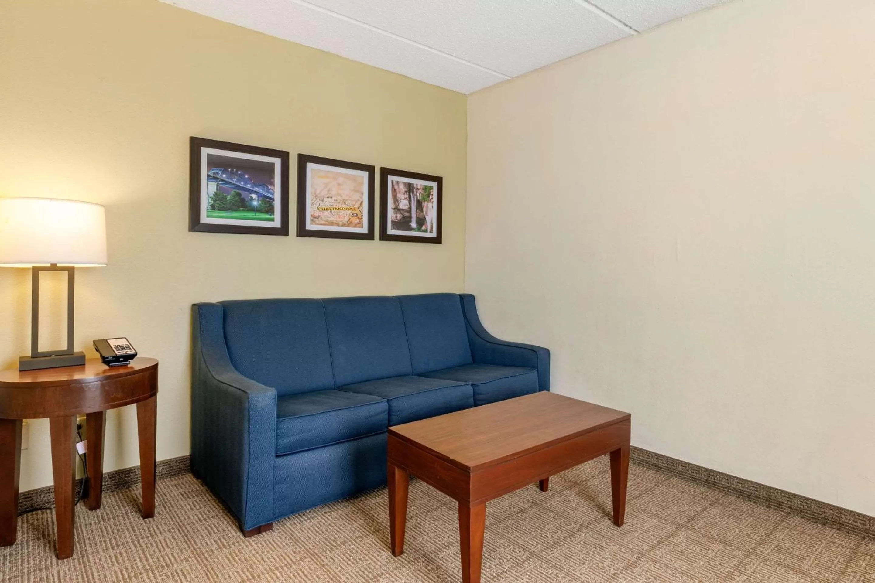 Queen Suite with Two Queen Beds and Sofa Bed - Non-Smoking in Comfort Inn Chattanooga Downtown Southside