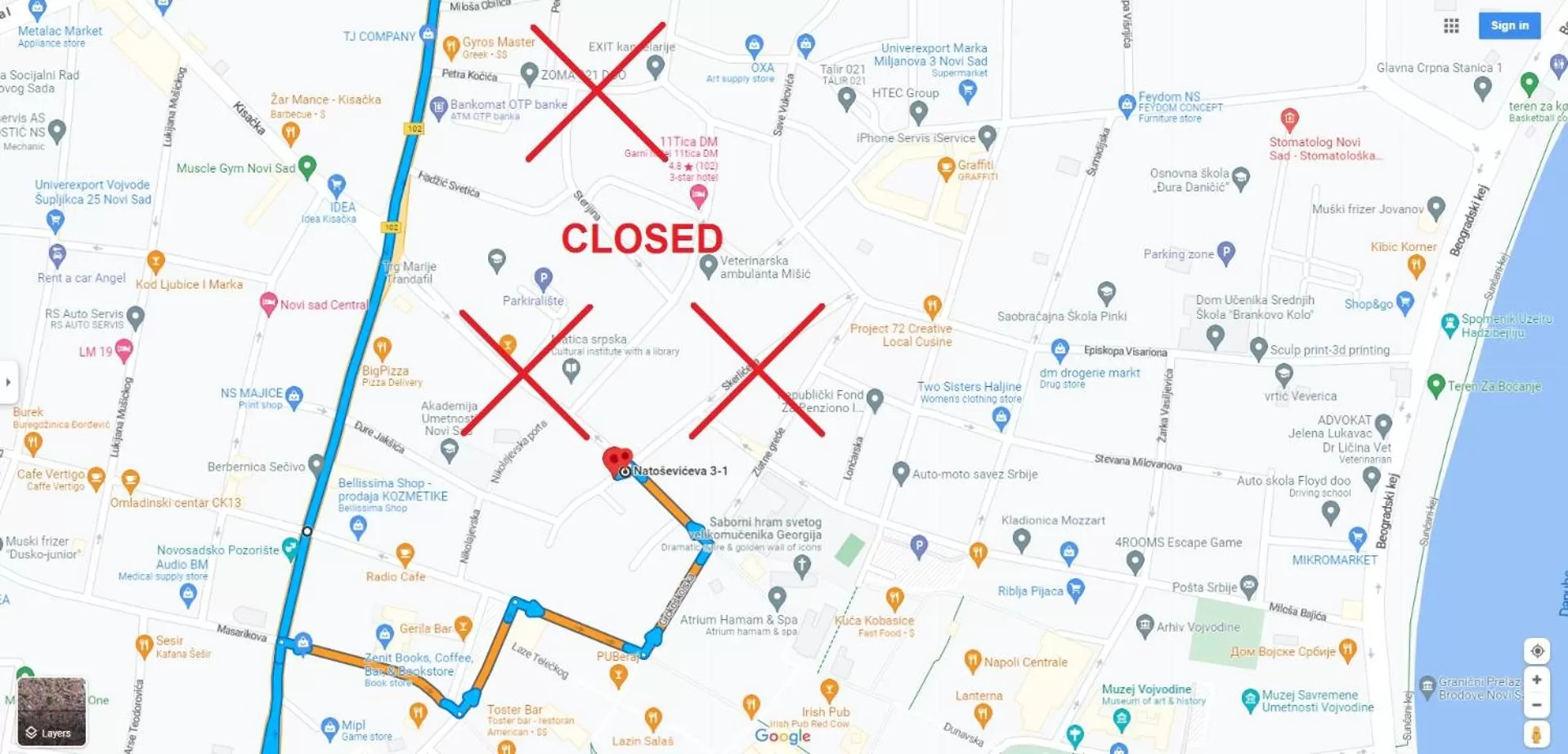 Twin Room in Hotel Fontana