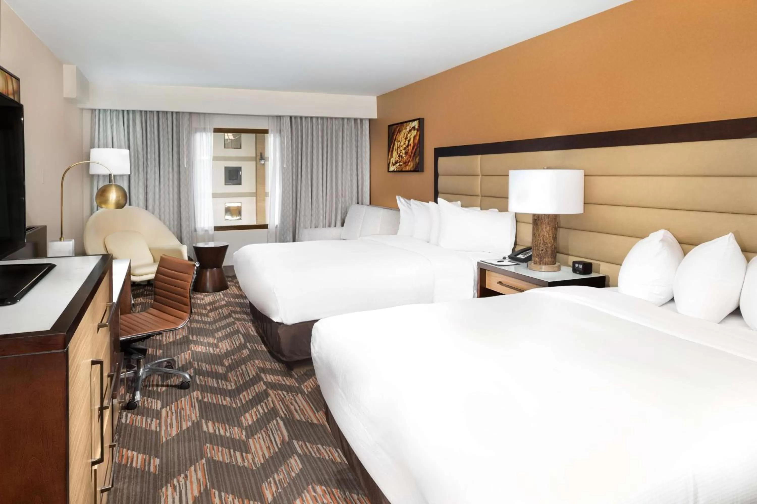 Deluxe Queen Room with Two Queen Beds in DoubleTree by Hilton Lawrence