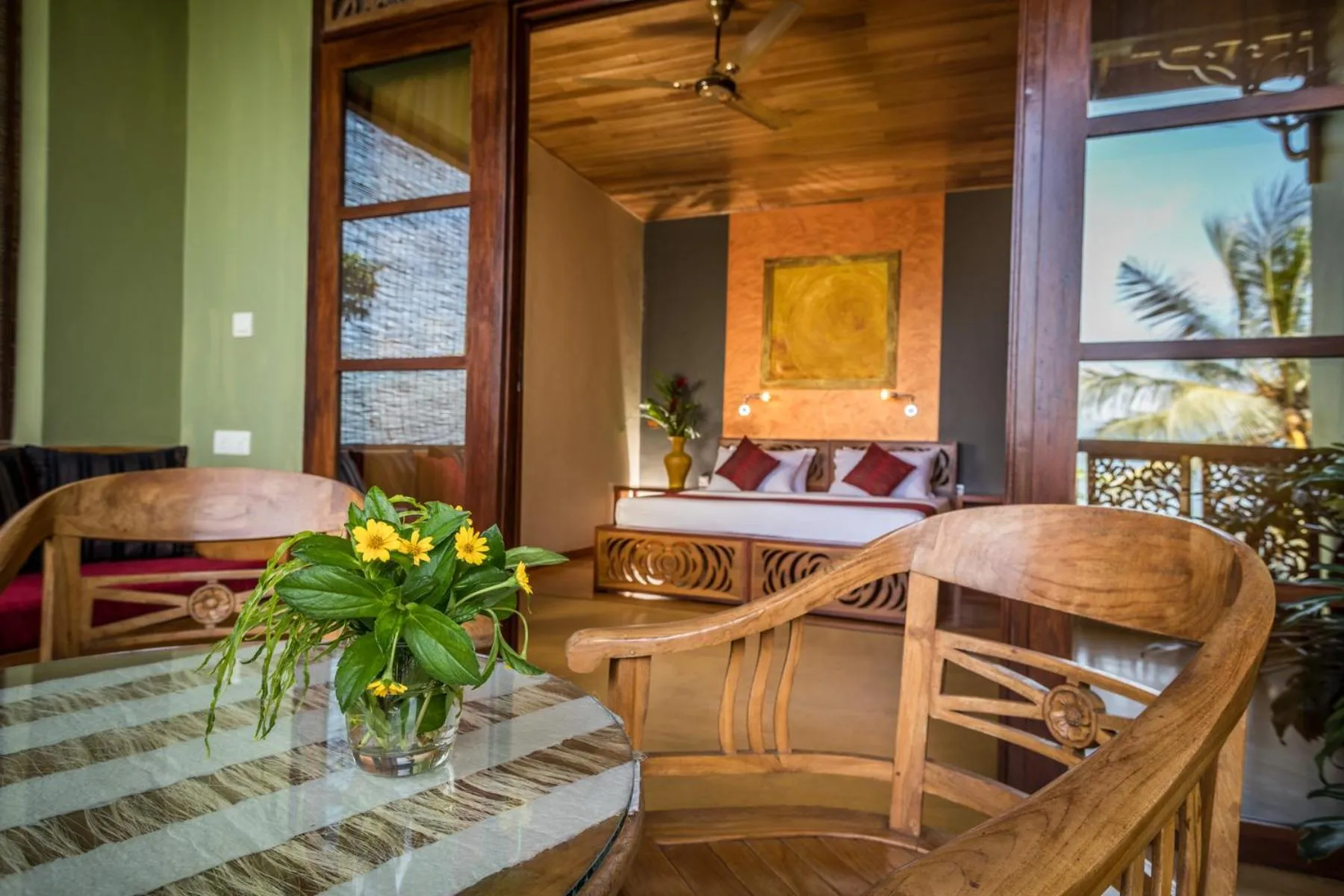 Deluxe Room with Mountain View and Balcony  - single occupancy in Yasmin Hill Longevity Oasis