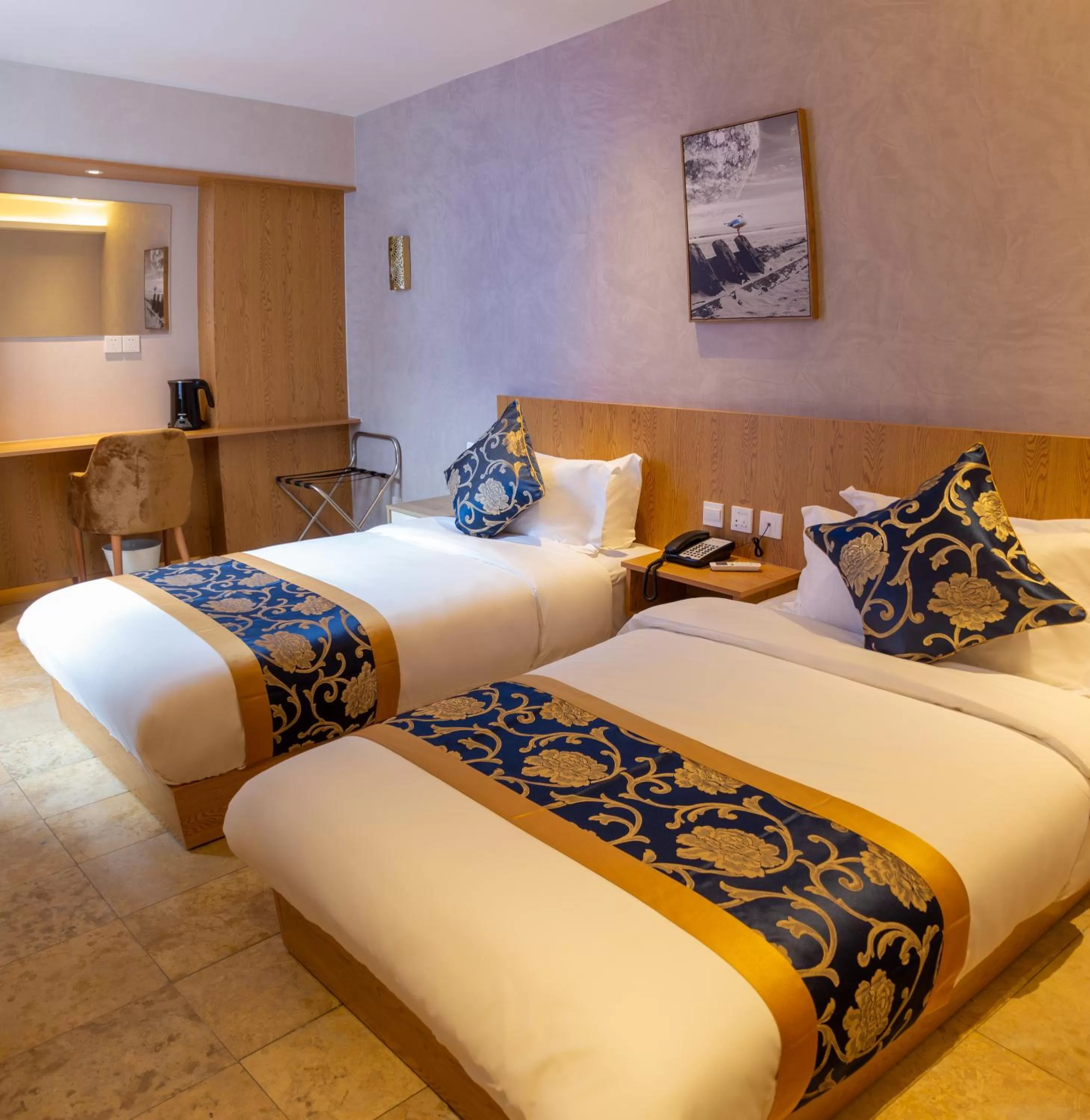 Standard Twin Room with Garden View in VANCII Hotel