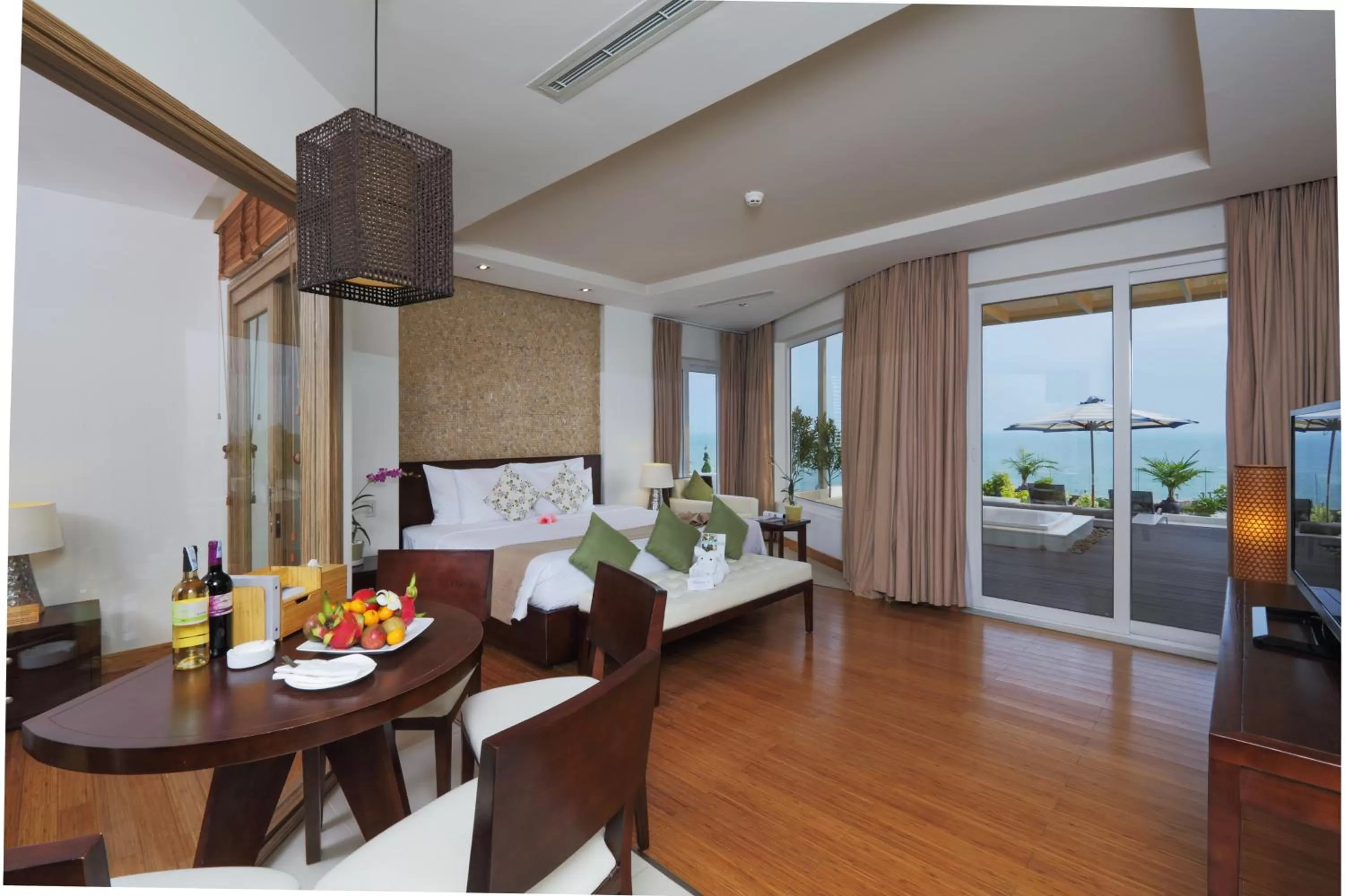 Terra Two-Bedroom with Sea View in The Cliff Resort & Residences
