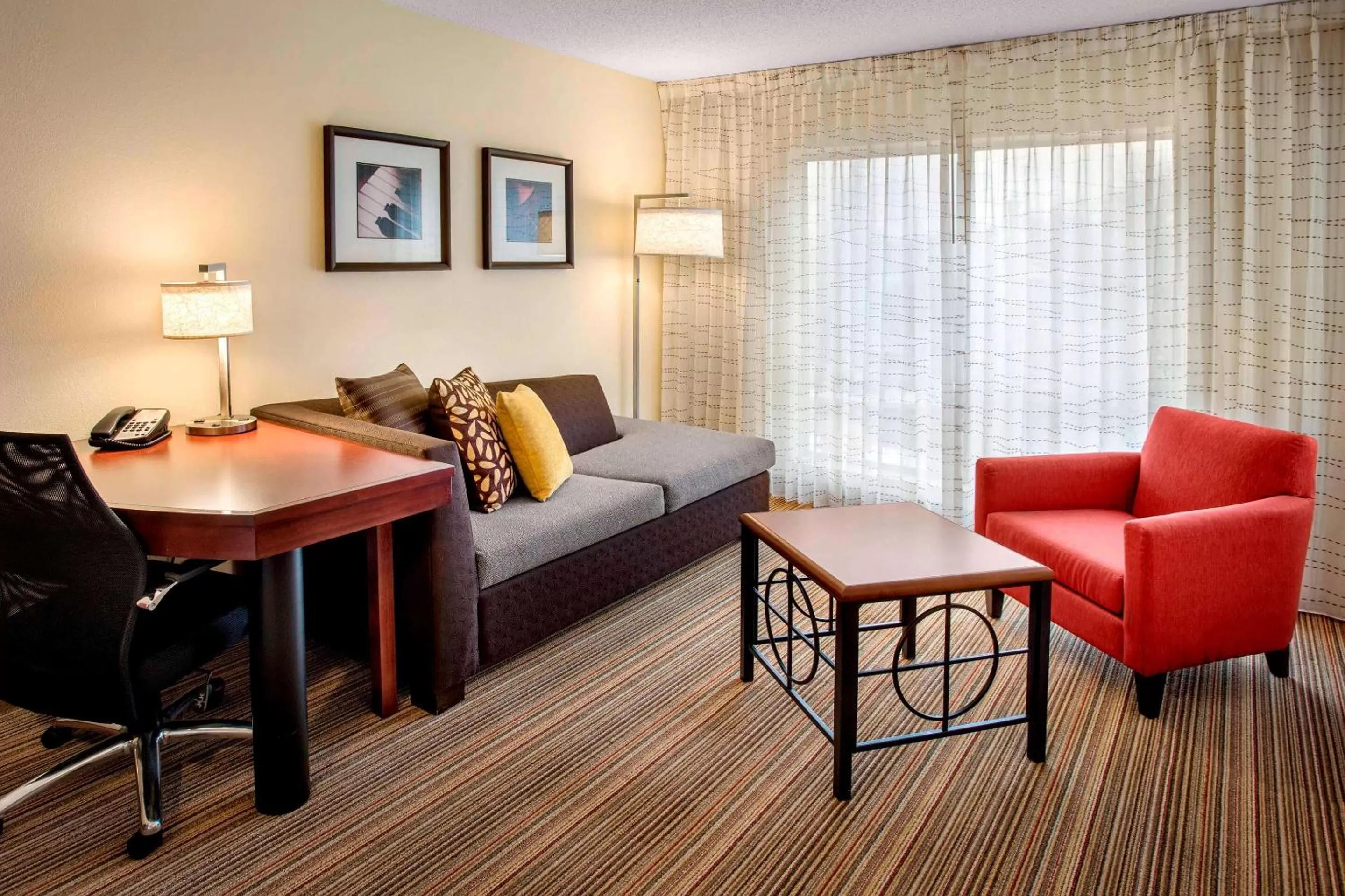 One Bedroom Queen Suite Roll-In Shower - Mobility Accessible  in Avia Residences on Research - Extended Stay