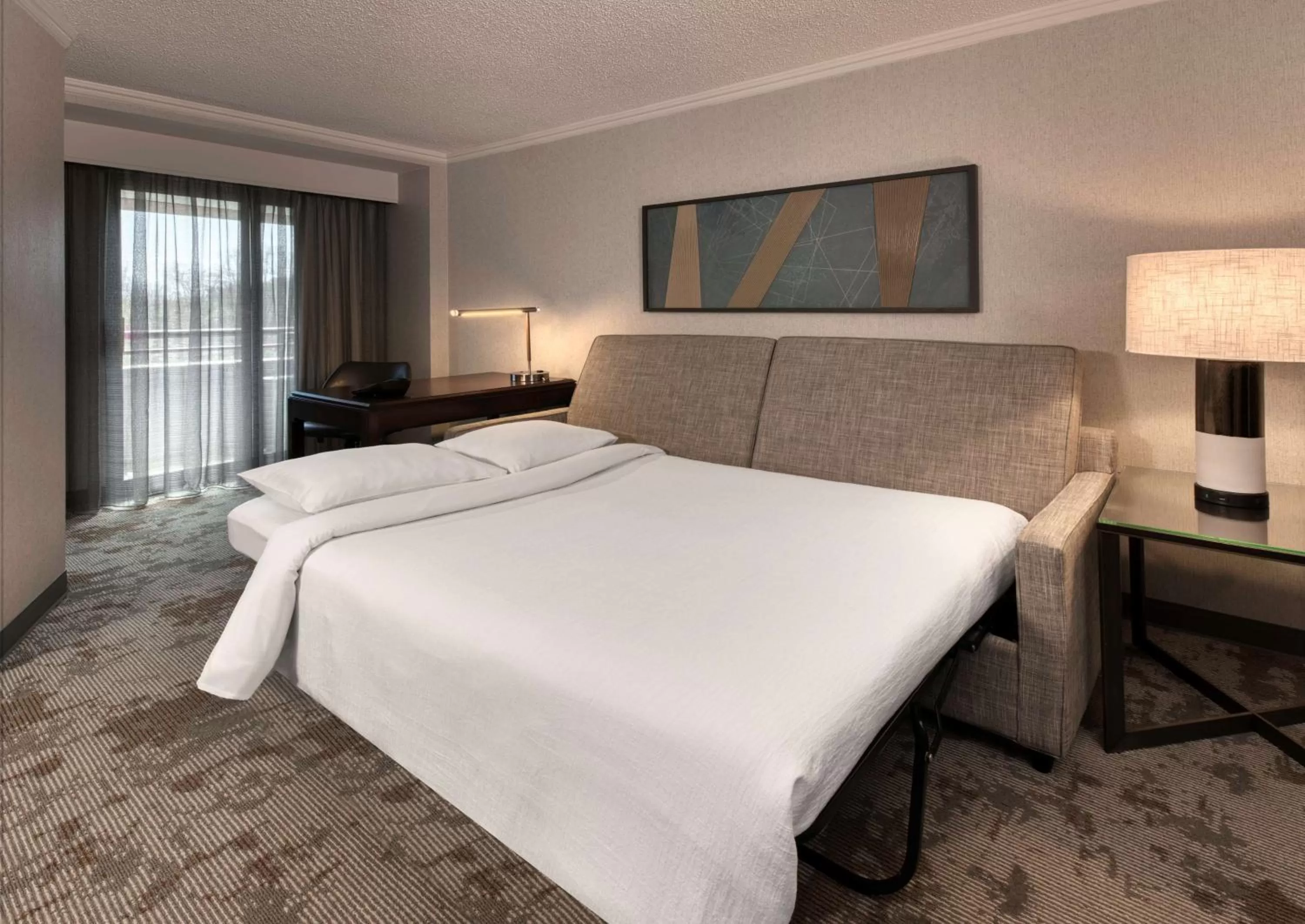 Two-Room King Suite - High Floor in Embassy Suites by Hilton Bethesda Washington DC