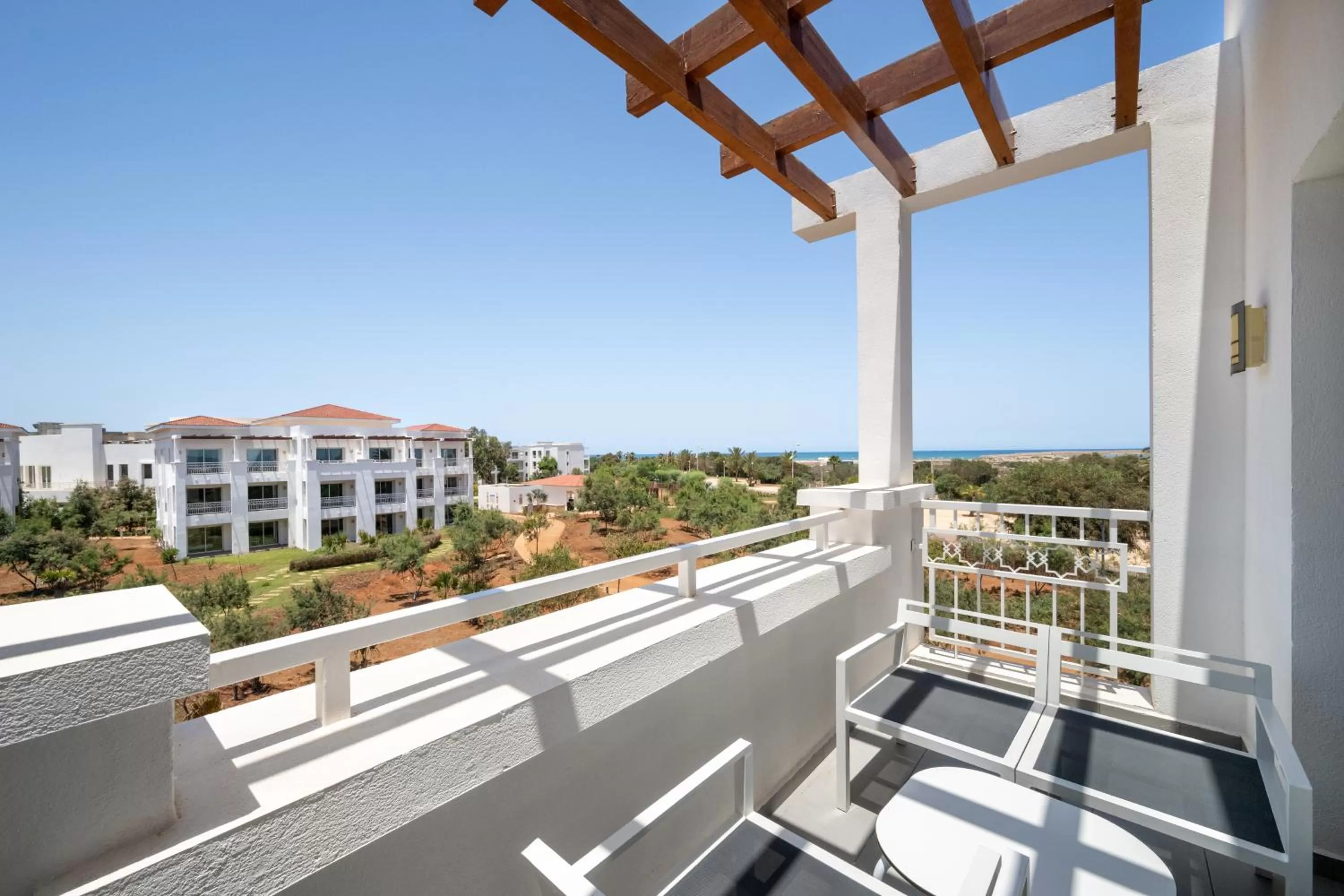 Two-Bedroom Apartment with Balcony and Partial Sea View in Radisson Blu Residences, Saidia