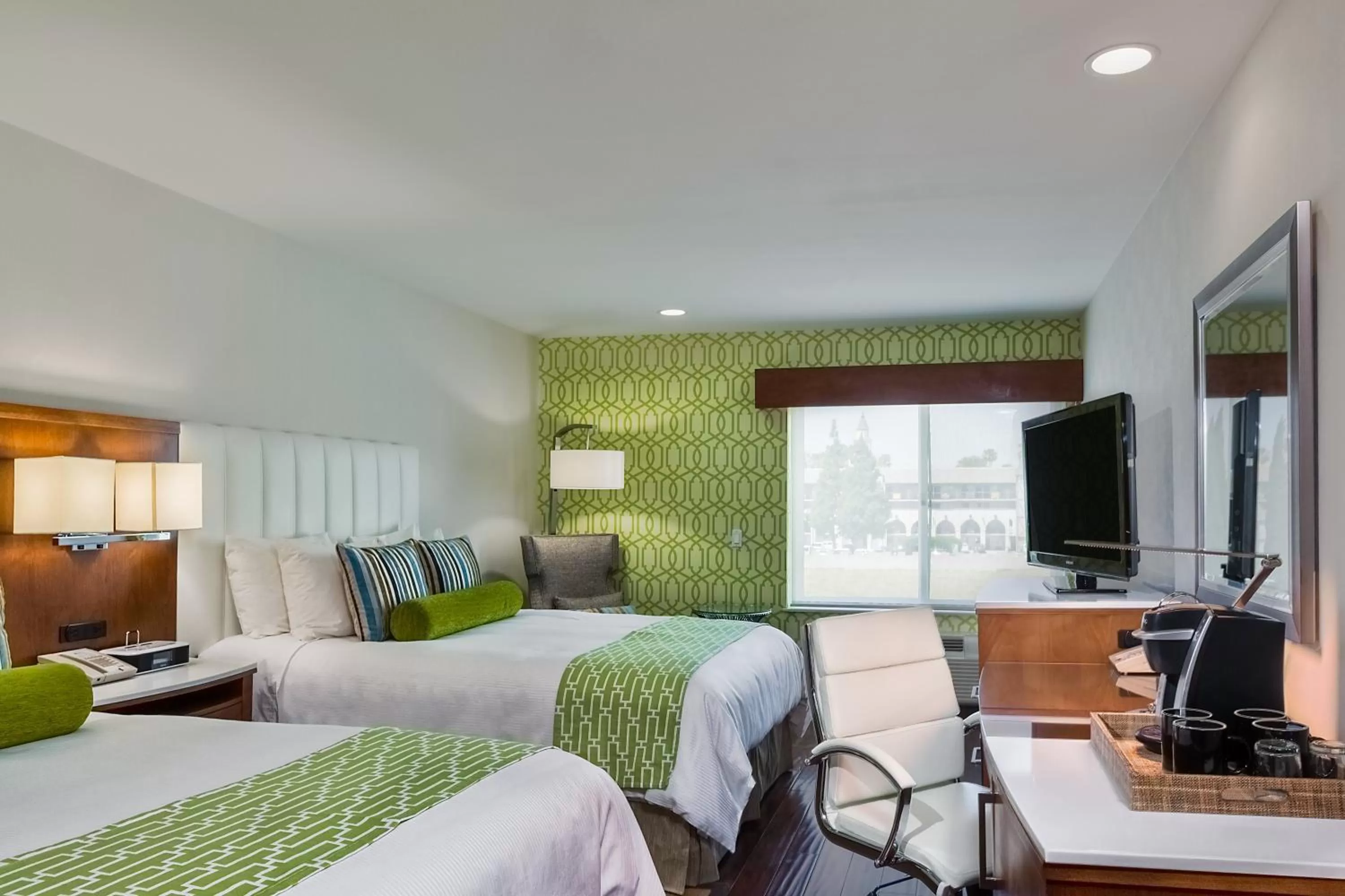 Queen Room with Two Queen Beds - Disability Access in Hotel Indigo Anaheim by IHG