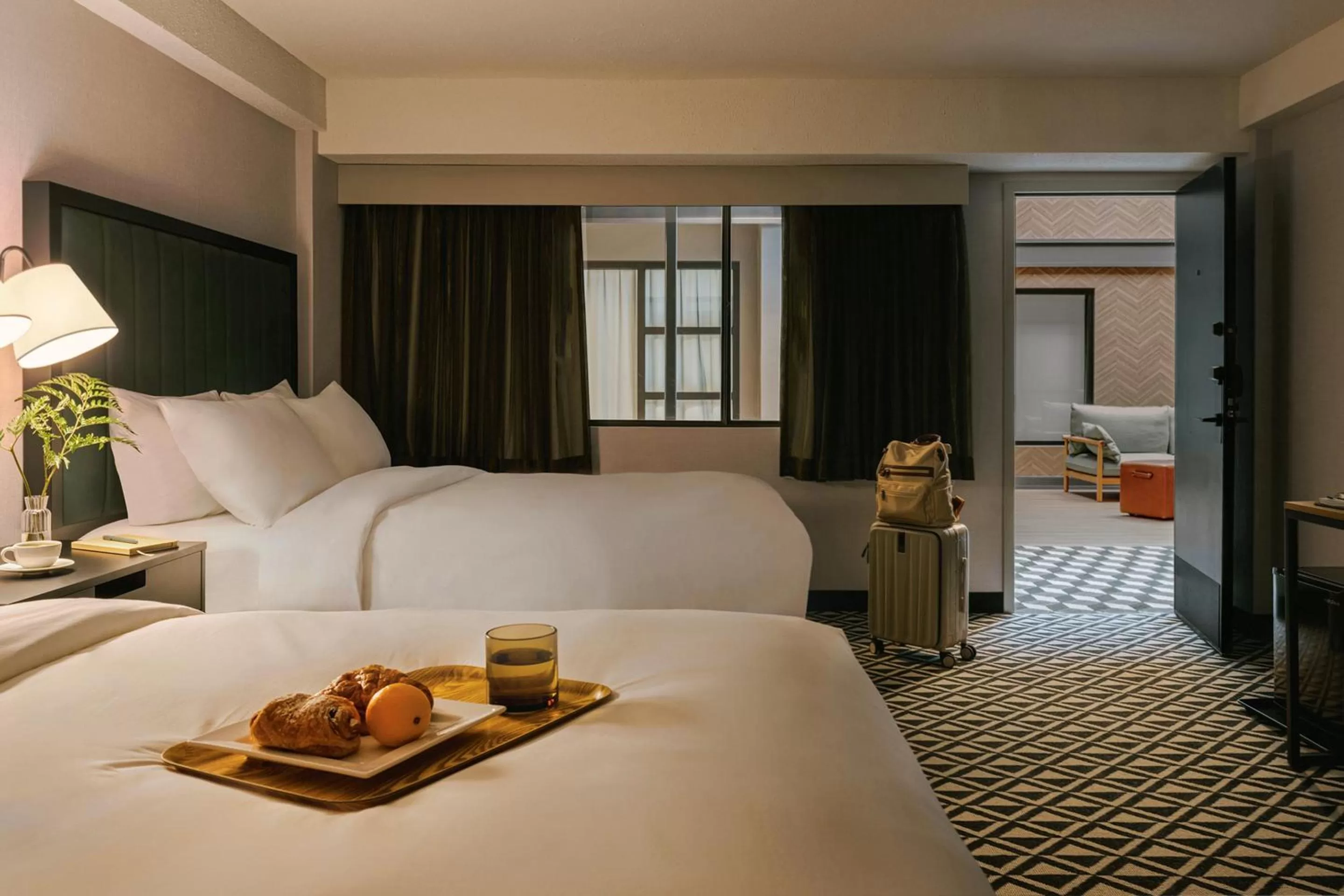 Queen Room with Two Queen Beds in The Arcadian