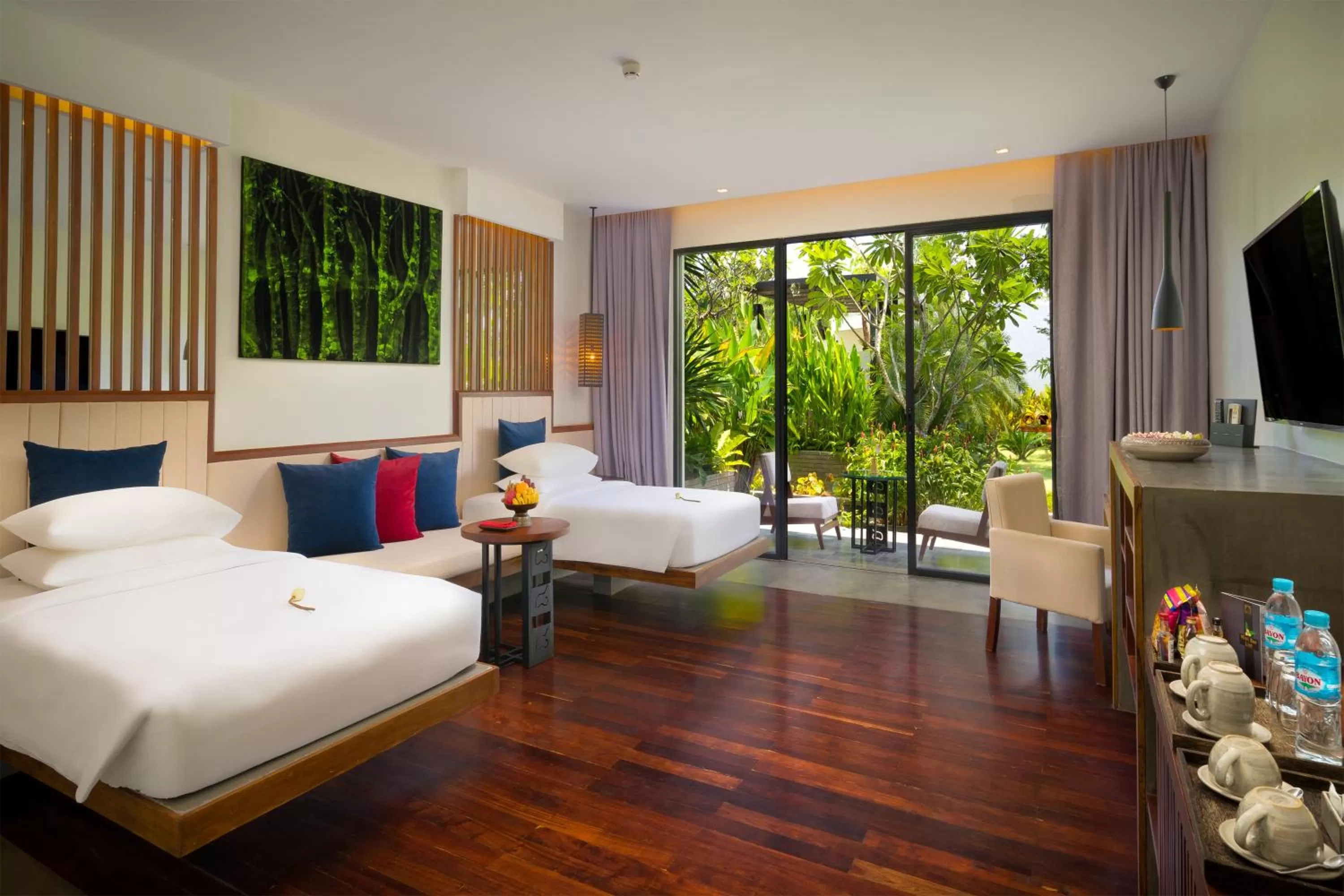 Junior Suite Twin Pool View in Metta Residence & Spa