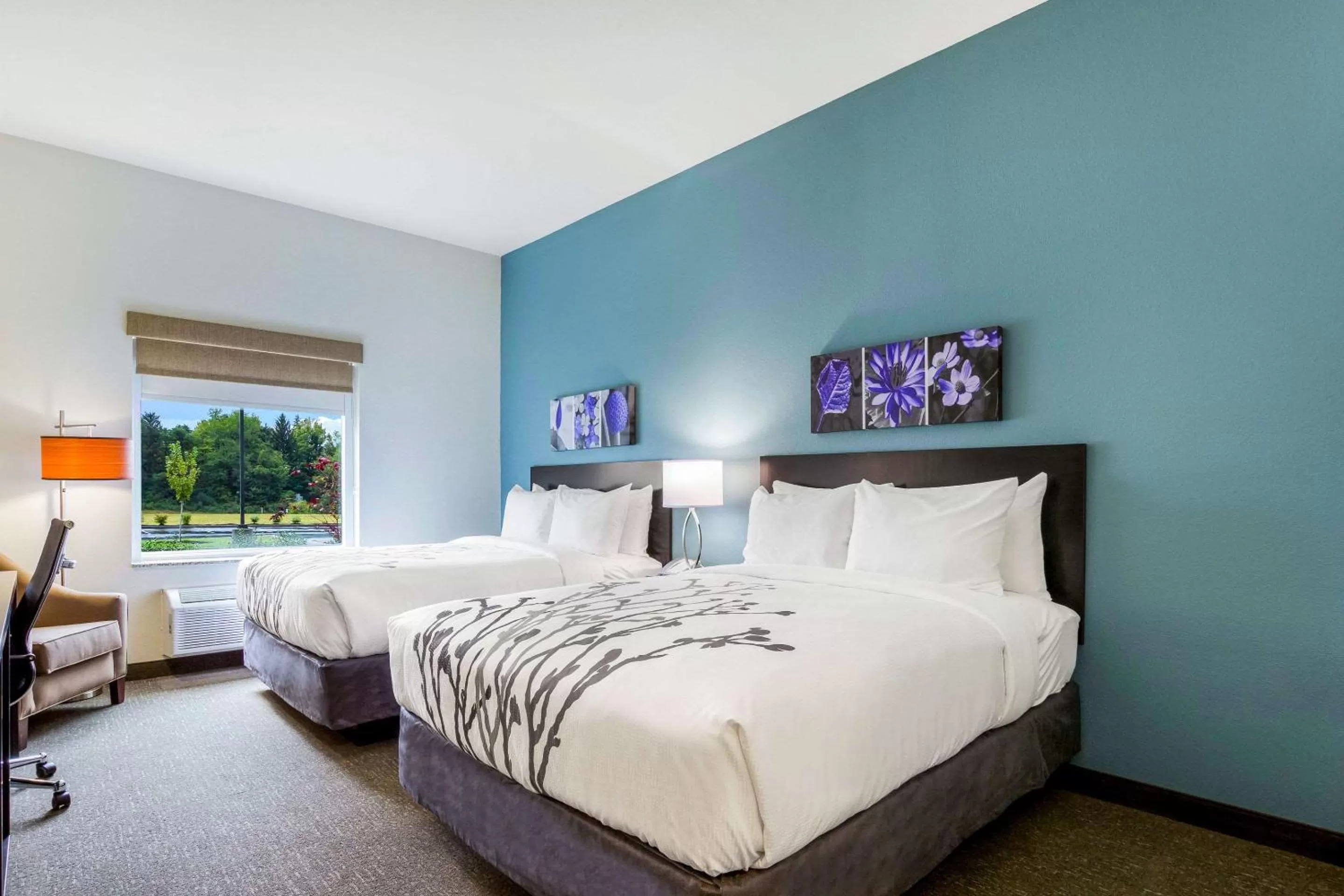 Queen Room with Two Queen Beds - Non-Smoking in Sleep Inn Winfield - Teays Valley