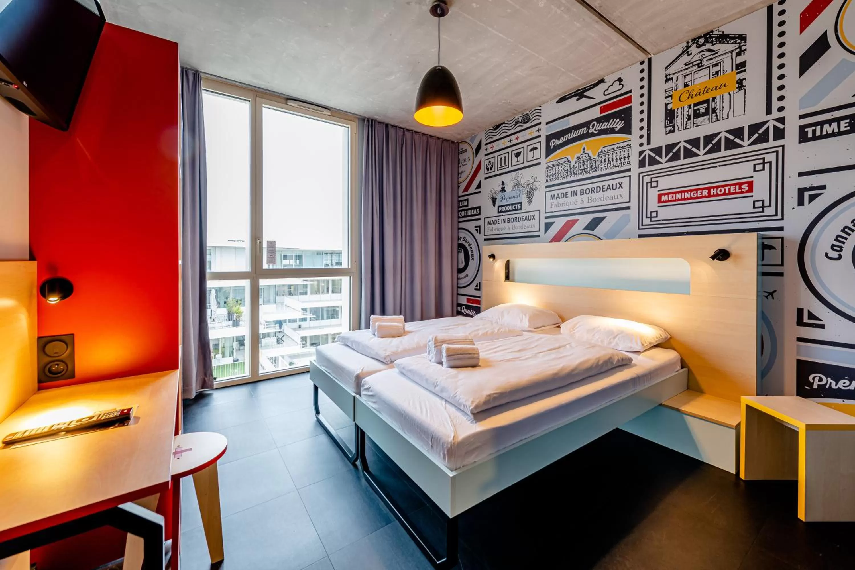 Twin Room in MEININGER Hotel Bordeaux Gare Saint-Jean