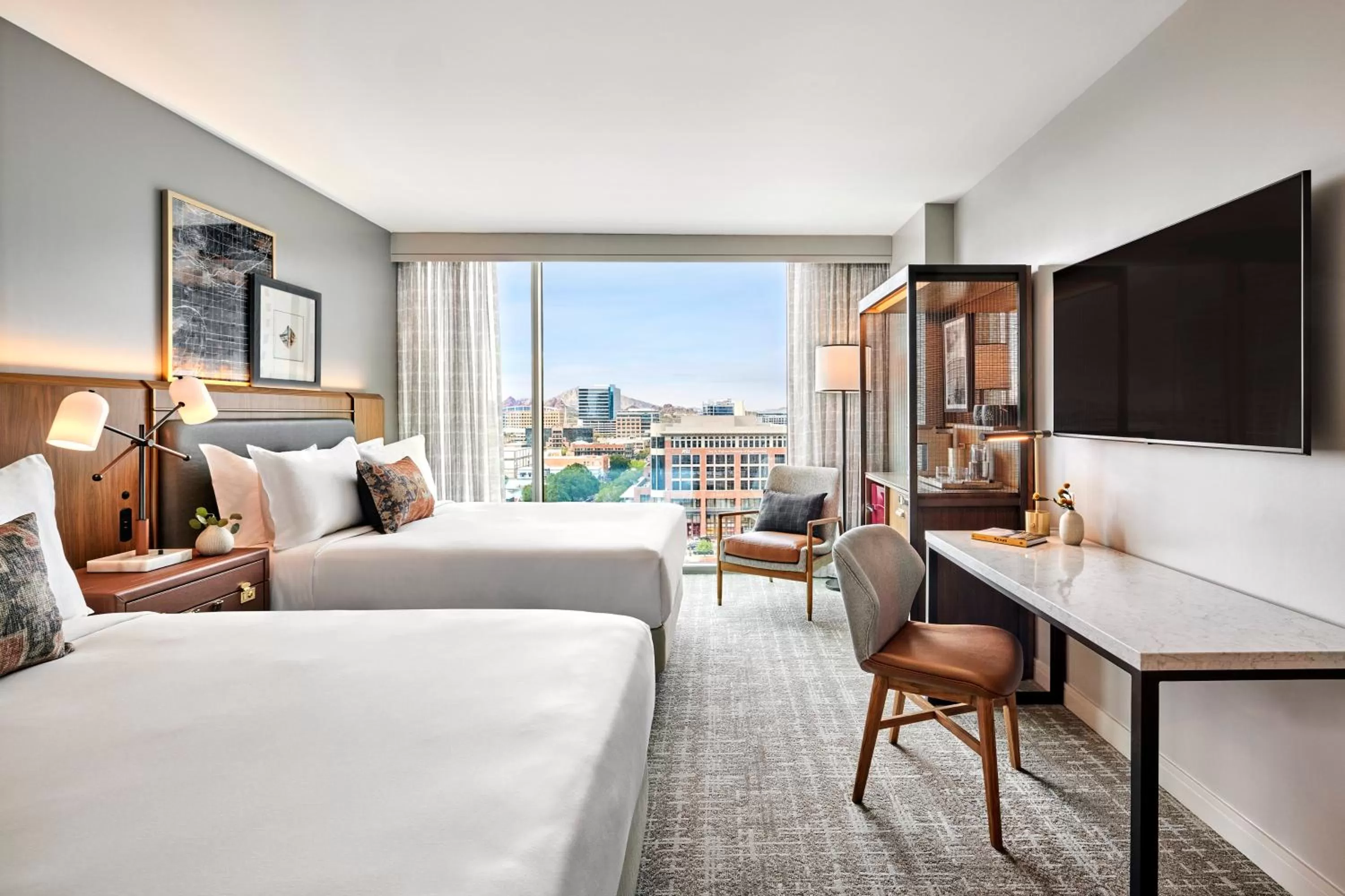 Premier Room 2 Queen Beds in Omni Tempe Hotel at ASU