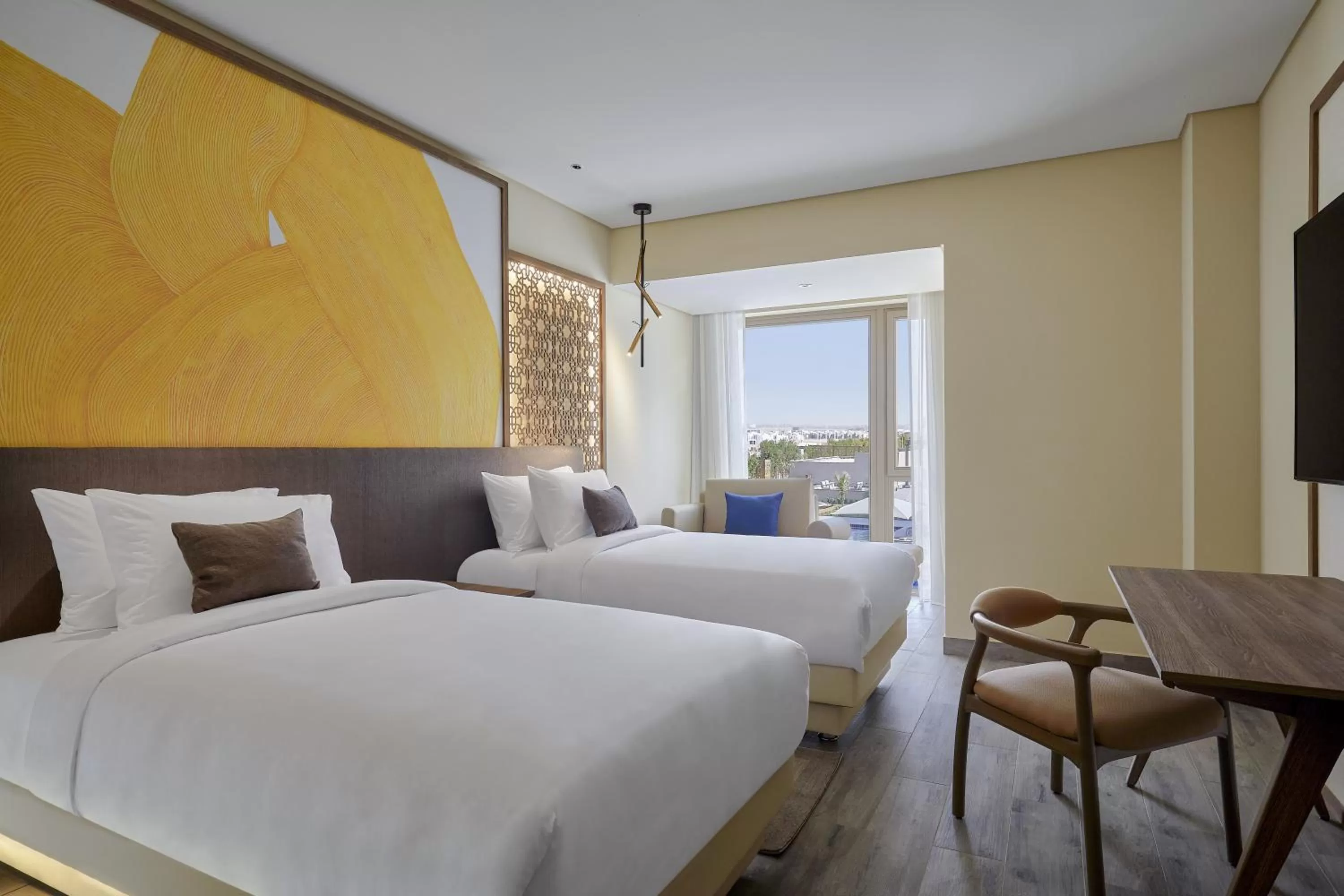 Twin Room in Hyatt Regency Cairo West