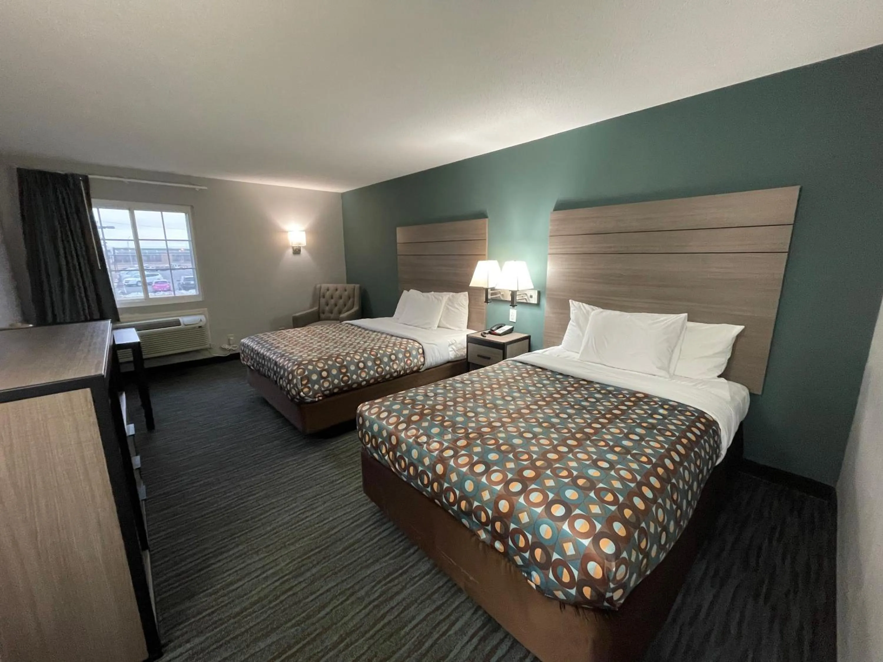 Double Room with Two Double Beds - Non-Smoking in Countryside Inn & Suites Omaha East-Council Bluffs IA