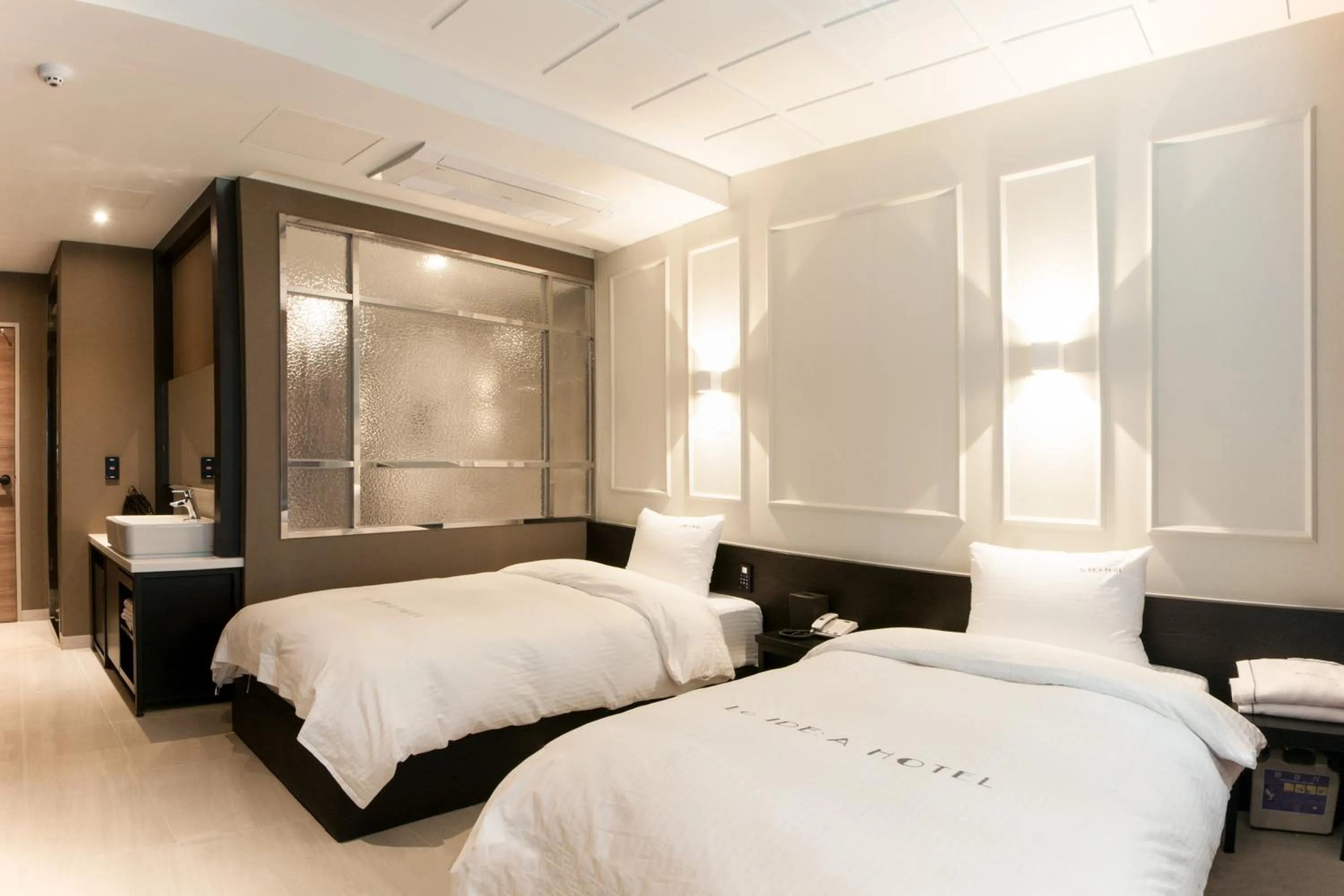 Deluxe Twin Room in Le Idea Hotel Busan Station