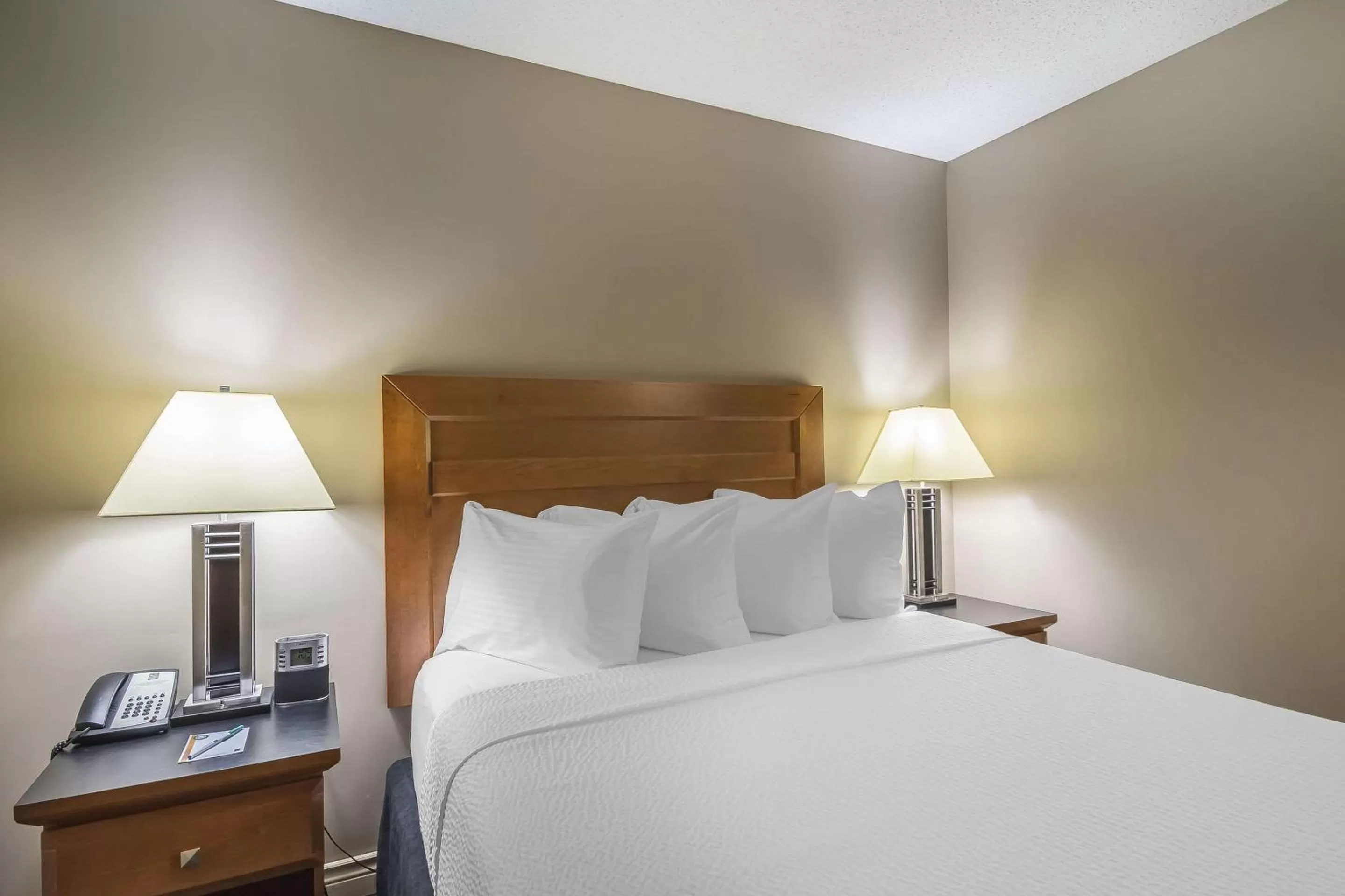 Queen Room- non-smoking in Quality Inn West Edmonton