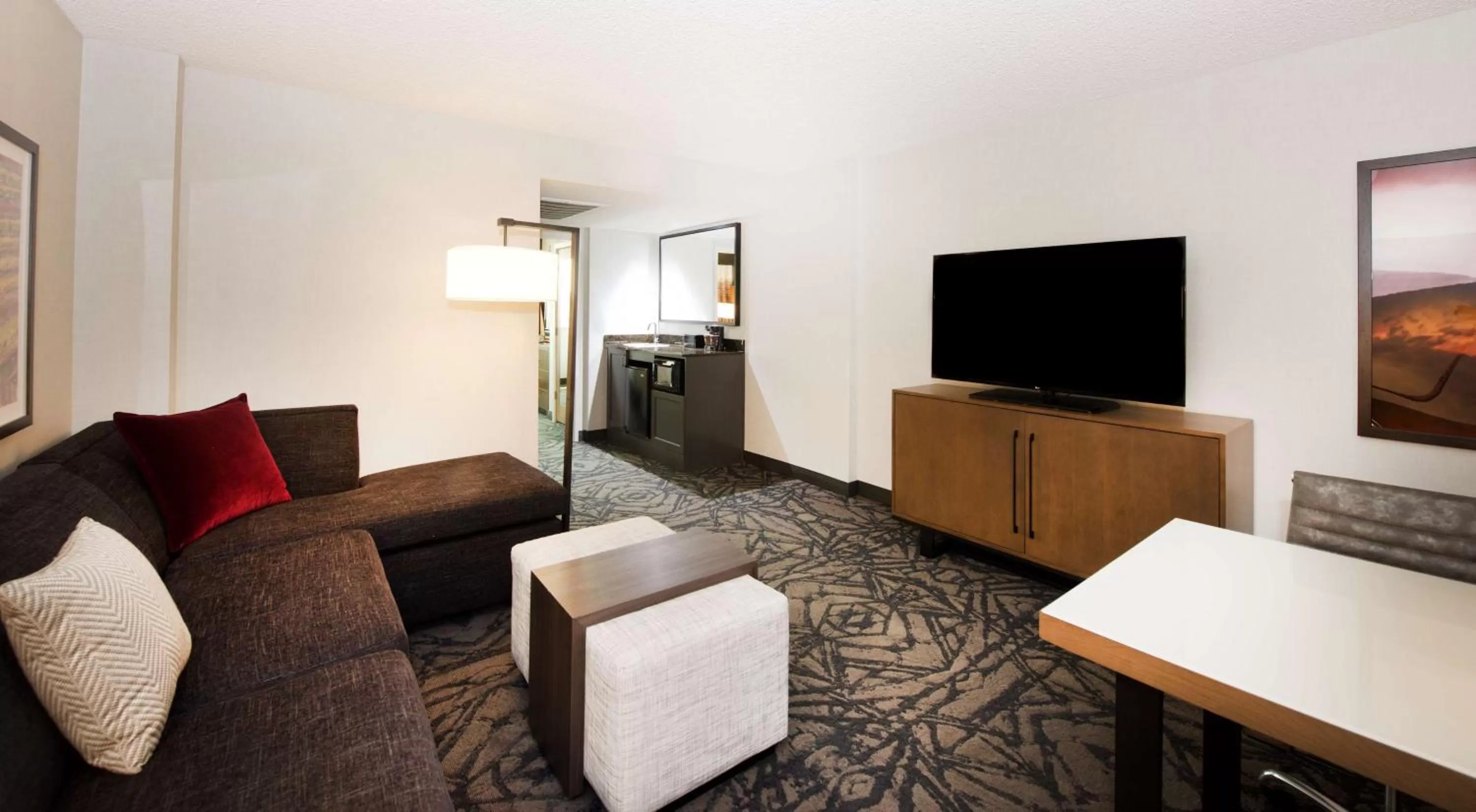 Two-Room Premium King Suite in Embassy Suites by Hilton Walnut Creek