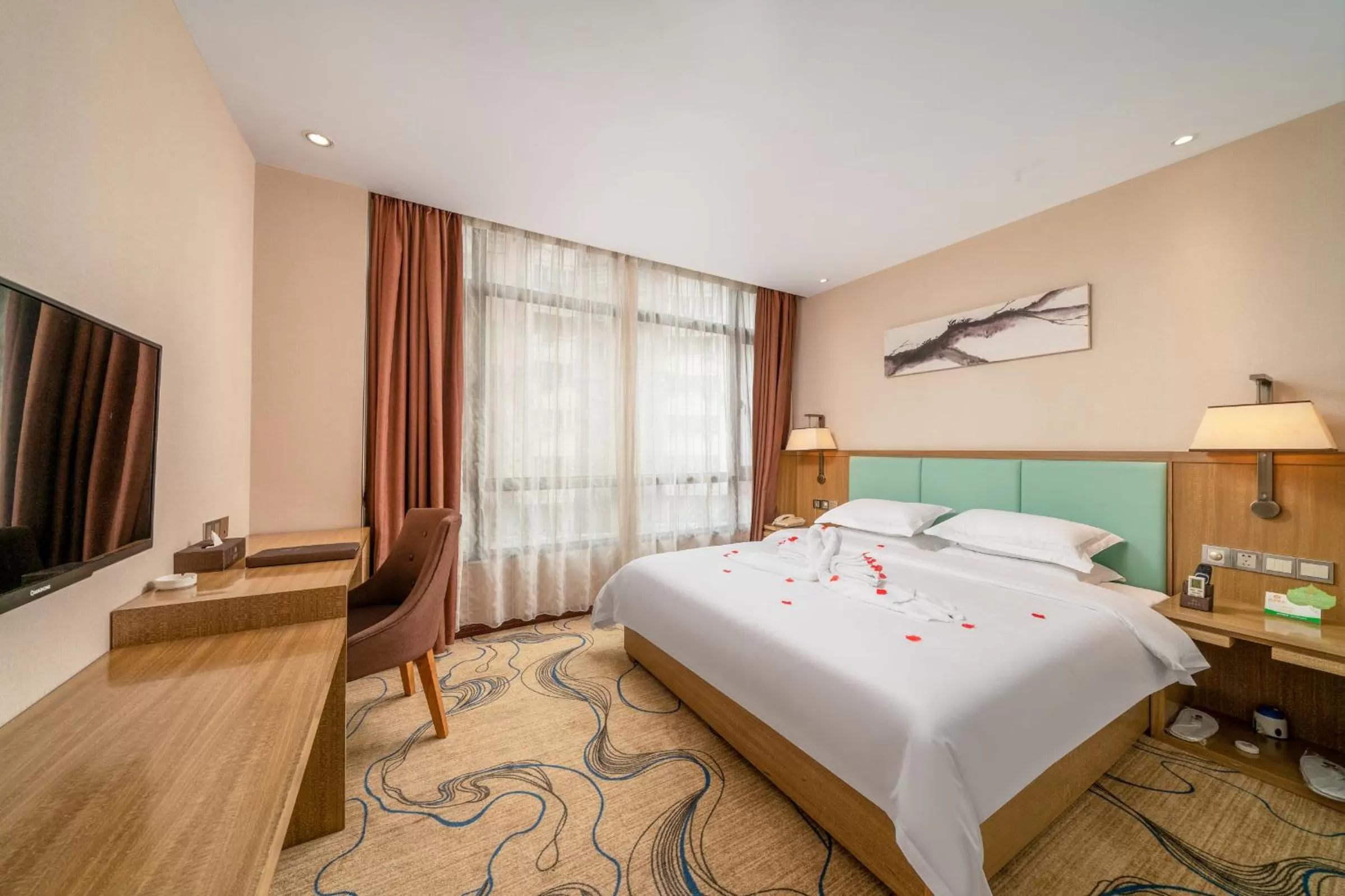 Deluxe Queen Room in Guangzhou Boyi Hotel