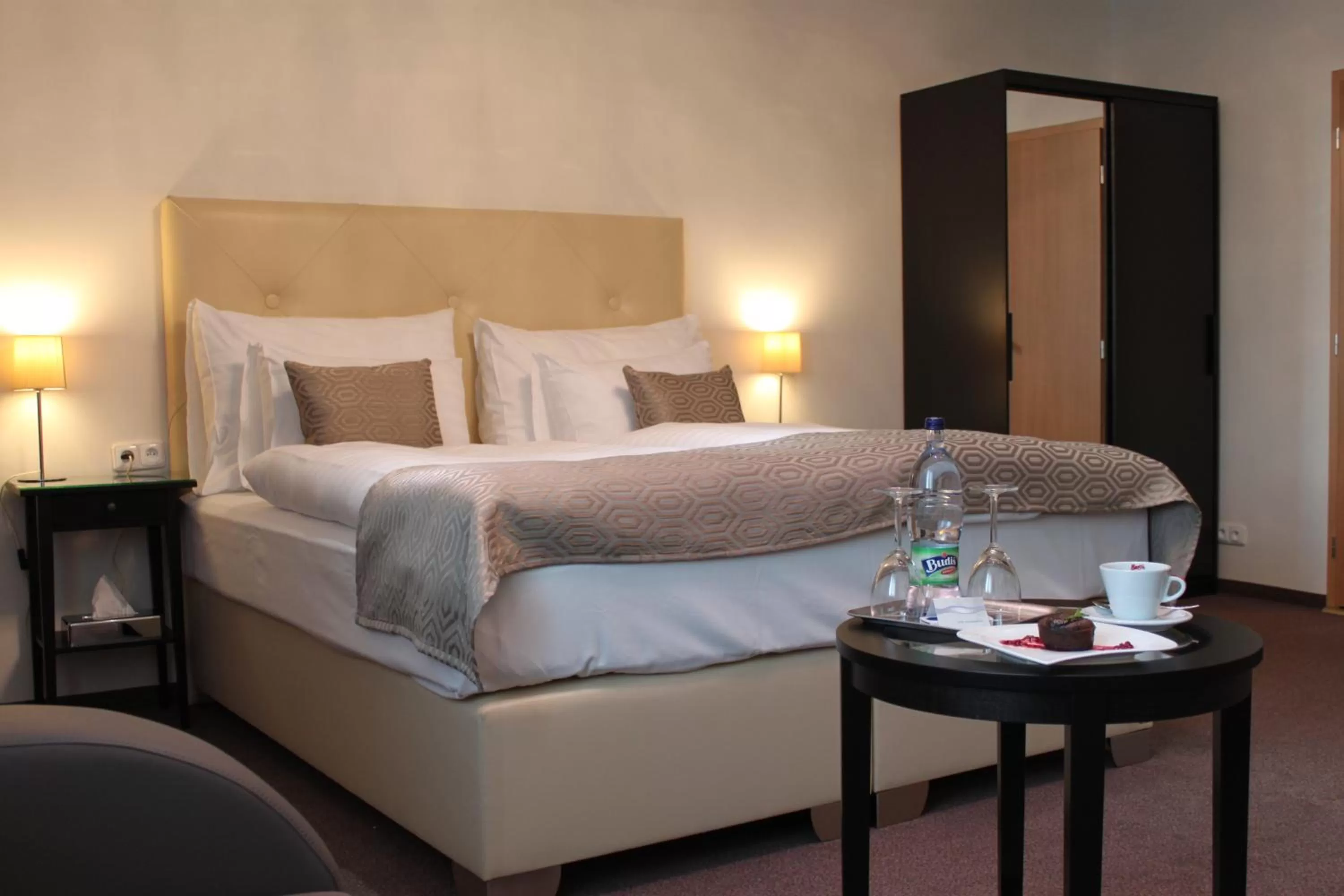 Deluxe Double Room with Shower in Danubia Gate