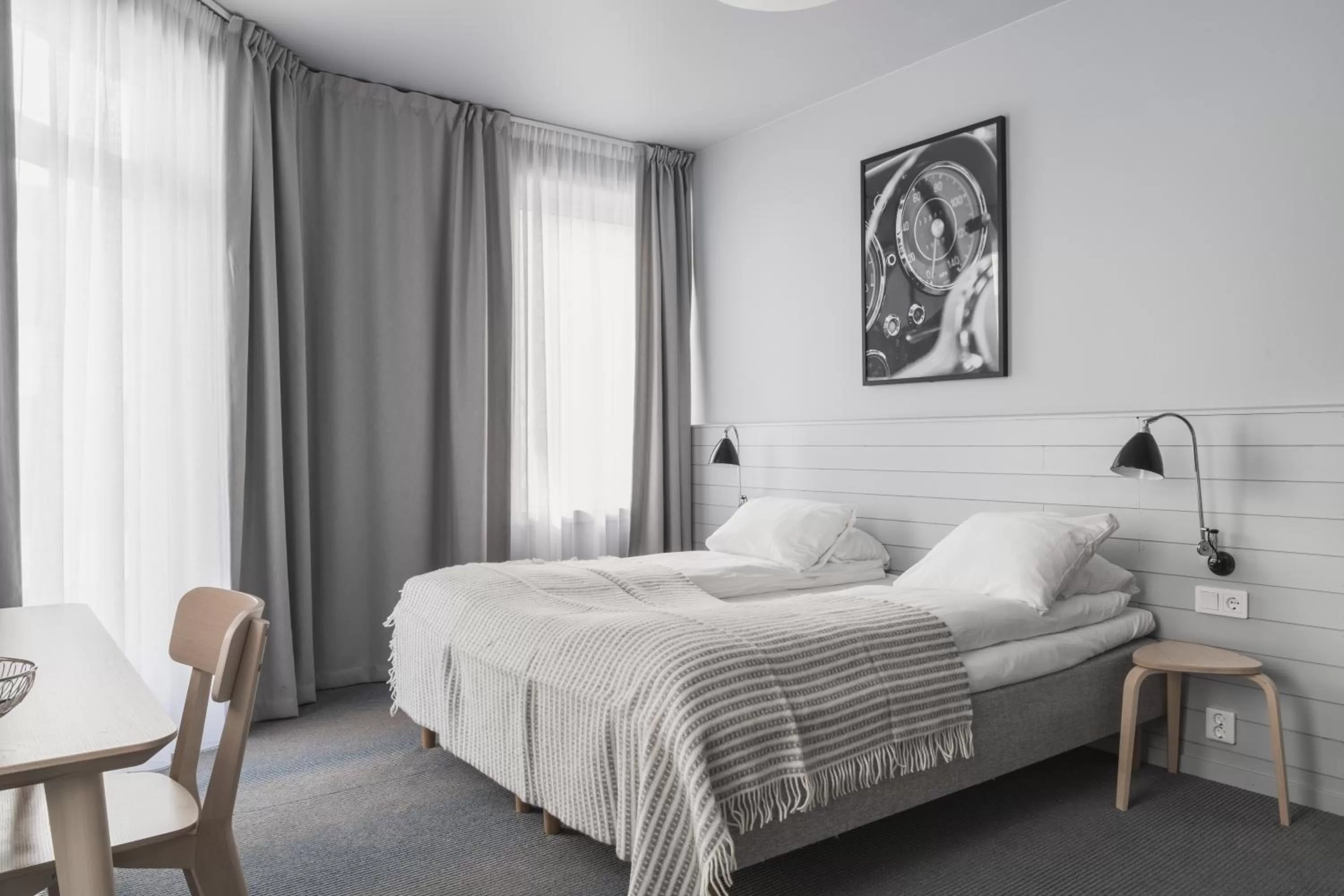 Bed in Heimen Hotel