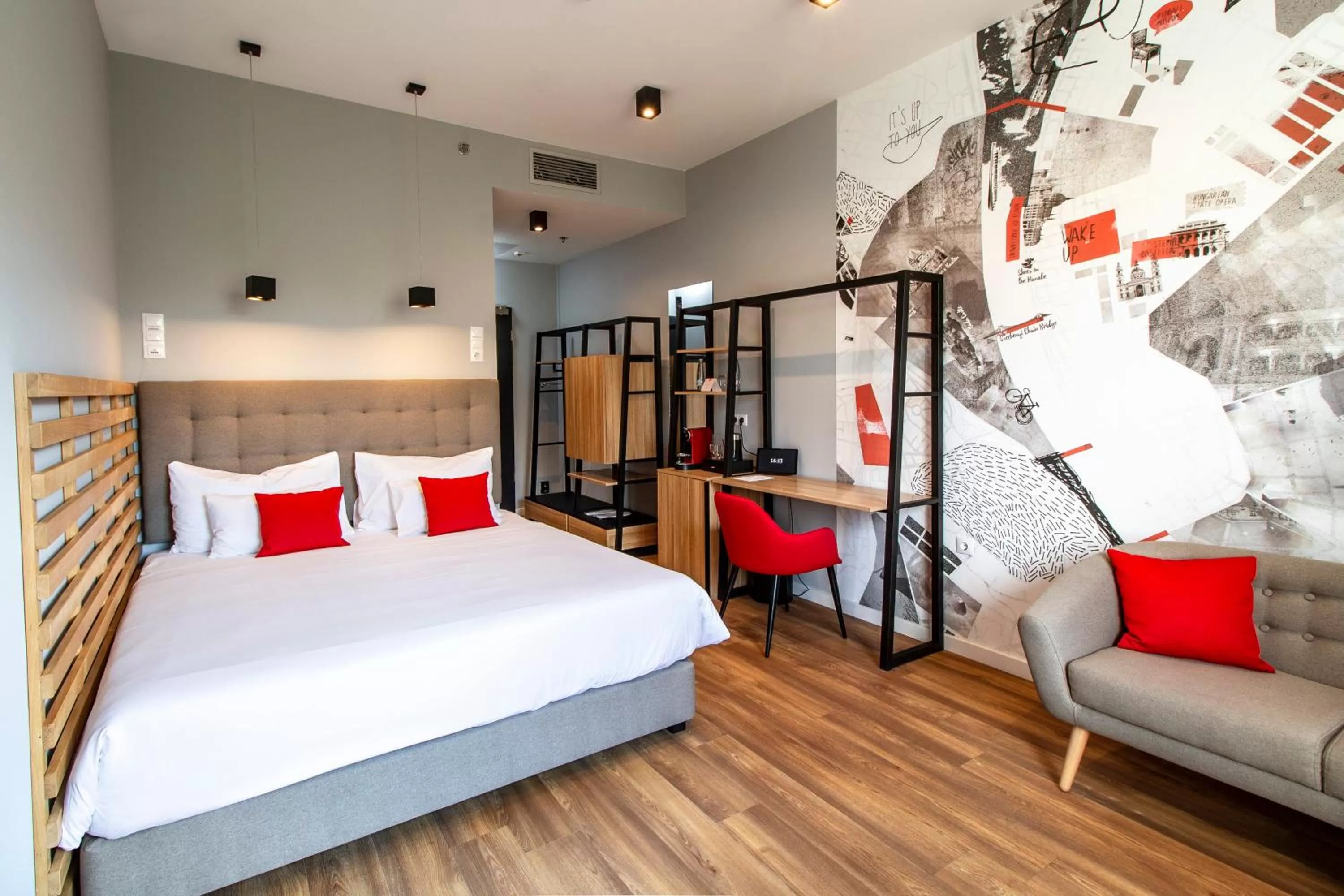Superior Double Room in Up Hotel Budapest