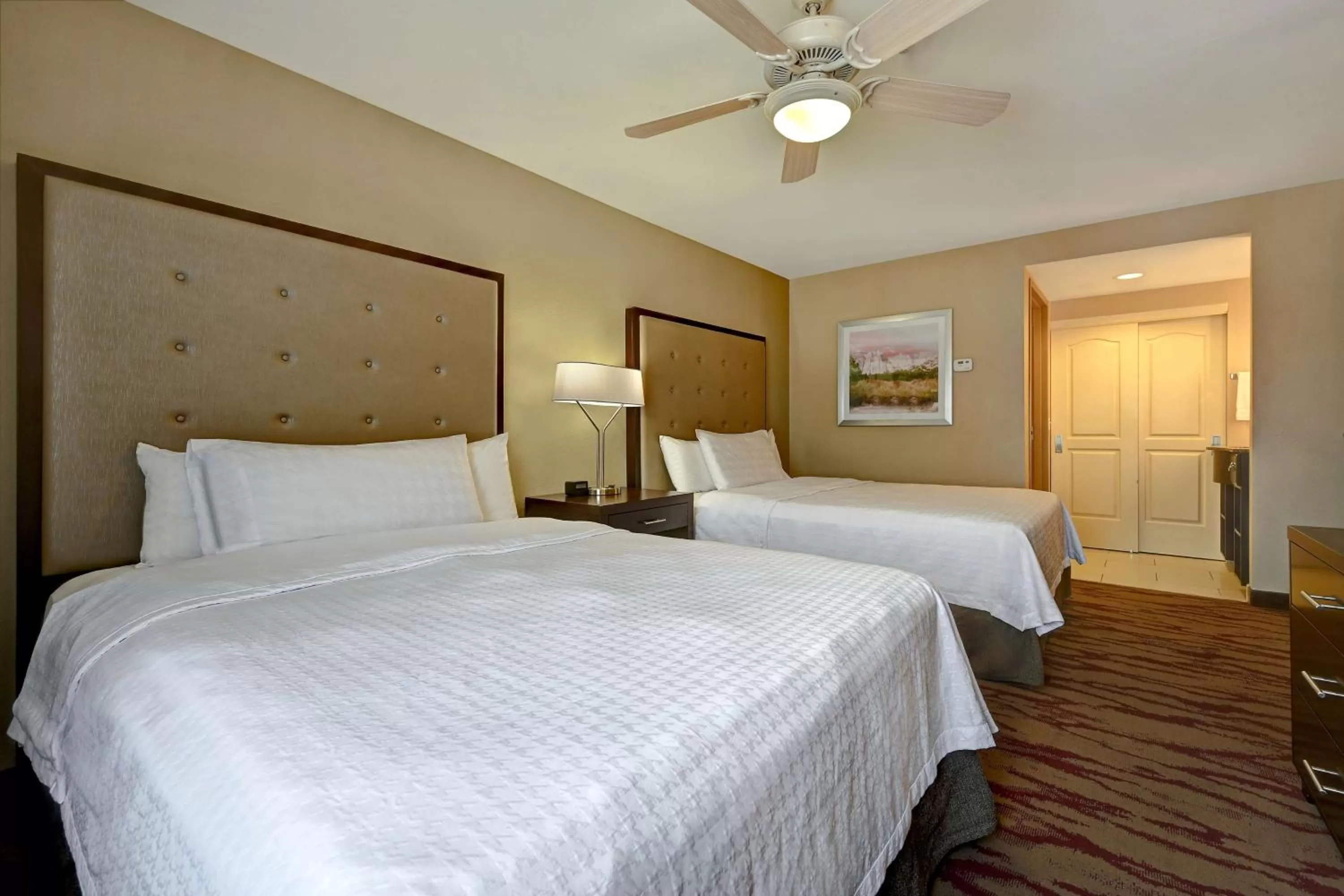 One-Bedroom Queen Suite with Two Queen Beds - Non-Smoking in Homewood Suites by Hilton Albuquerque Airport