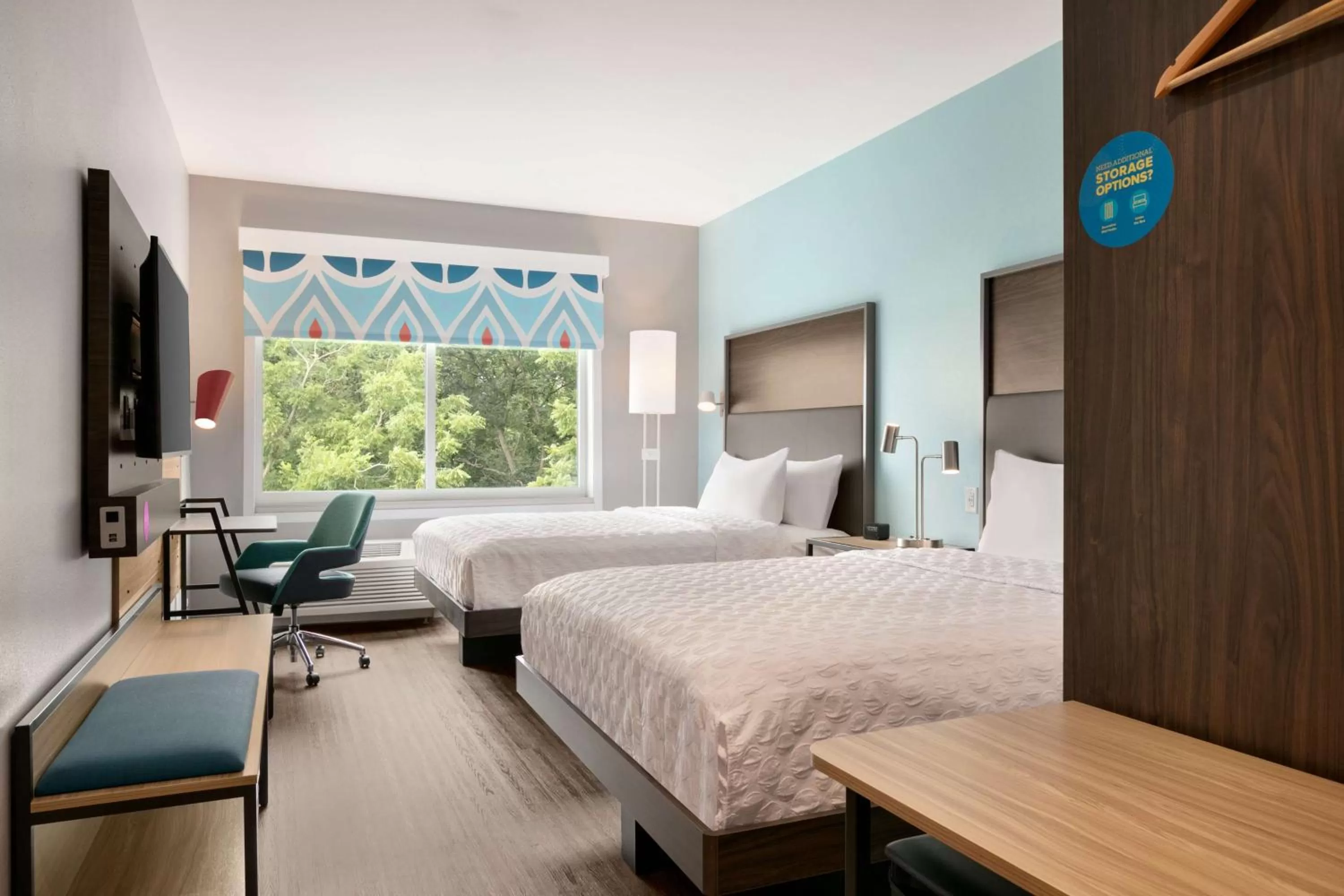 Queen Room with Two Queen Beds in Tru By Hilton Easton