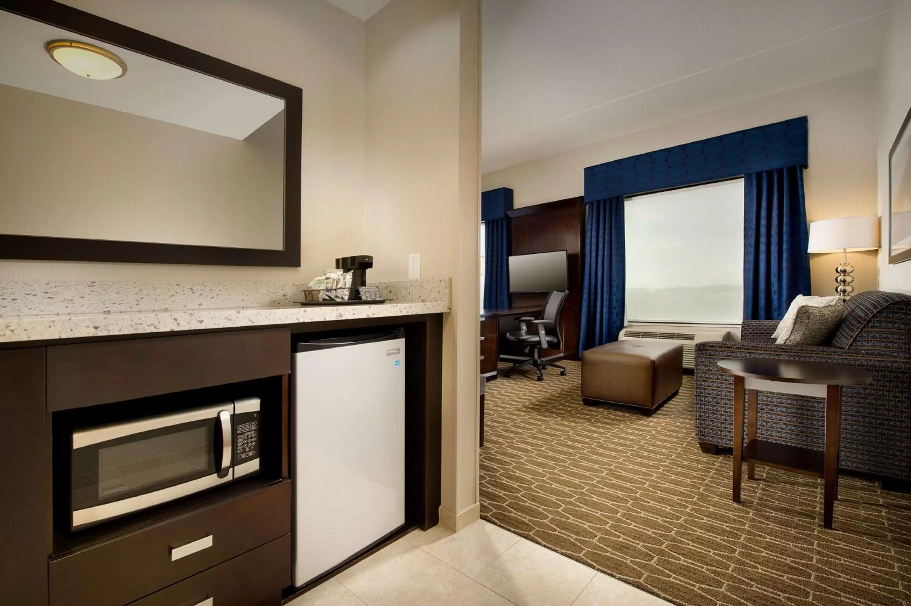 King Studio Suite - Non-Smoking in Hampton Inn and Suites Washington DC North/Gaithersburg