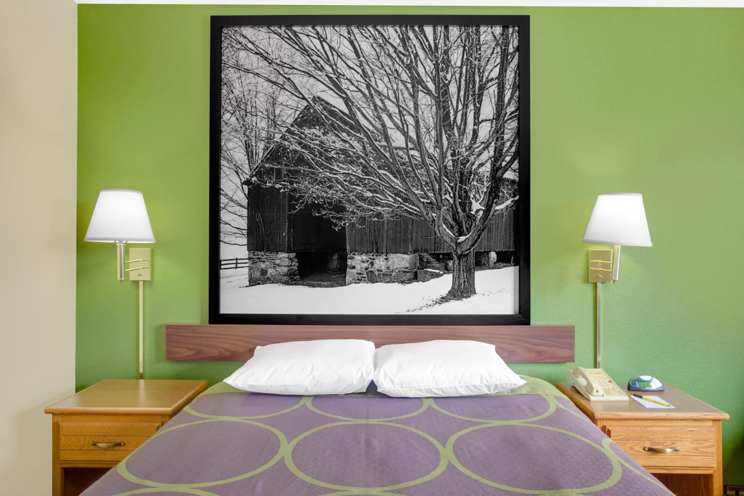 Queen Room - Accessible/Non-Smoking in Super 8 by Wyndham Radford VA