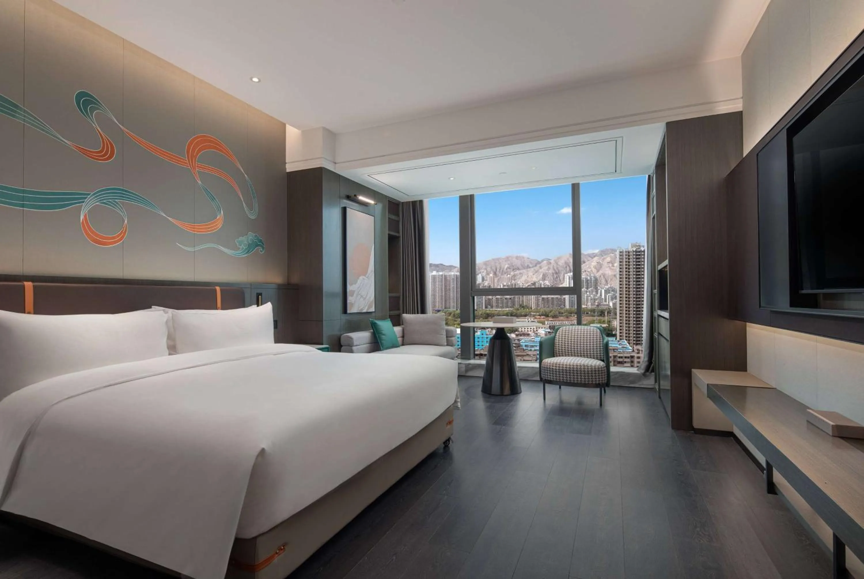 Superior King Room - Non-Smoking in Wyndham Garden Lanzhou West Railway Station