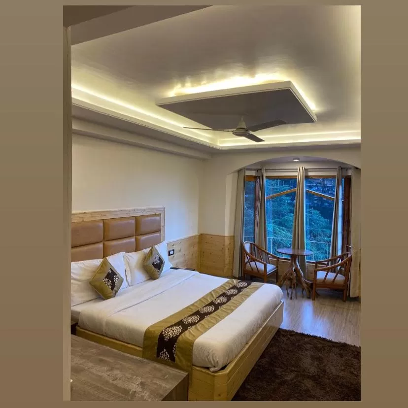 Double Room with Mountain View in Hotel Silverine