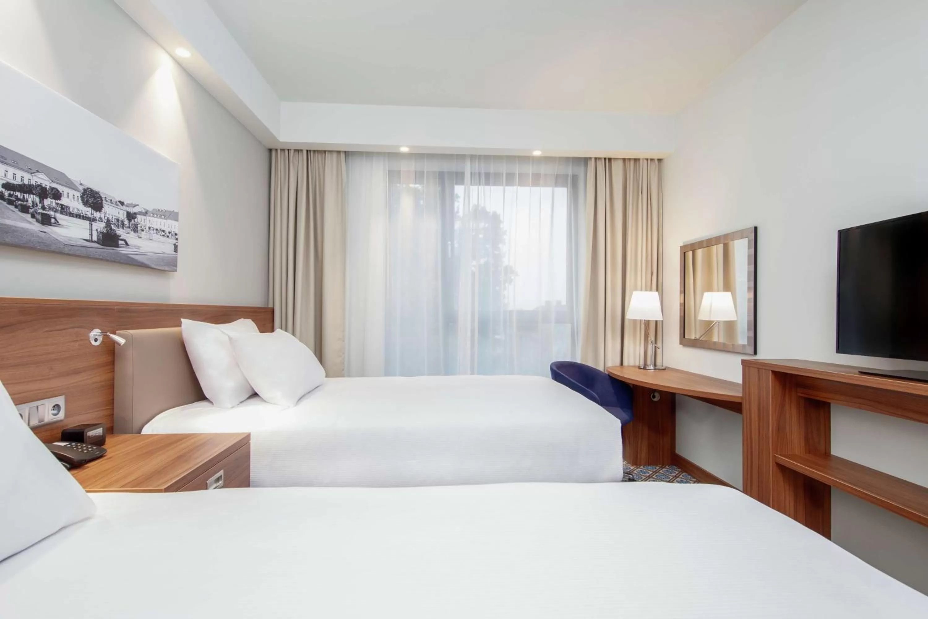 Twin Room in Hampton by Hilton Oswiecim