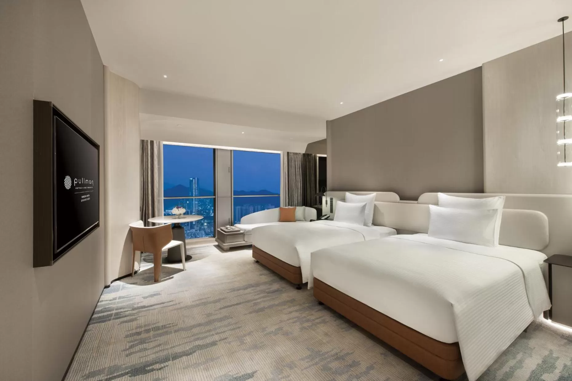 Deluxe Executive Room  with Two Double Beds and Lounge Access in Pullman Shenzhen North