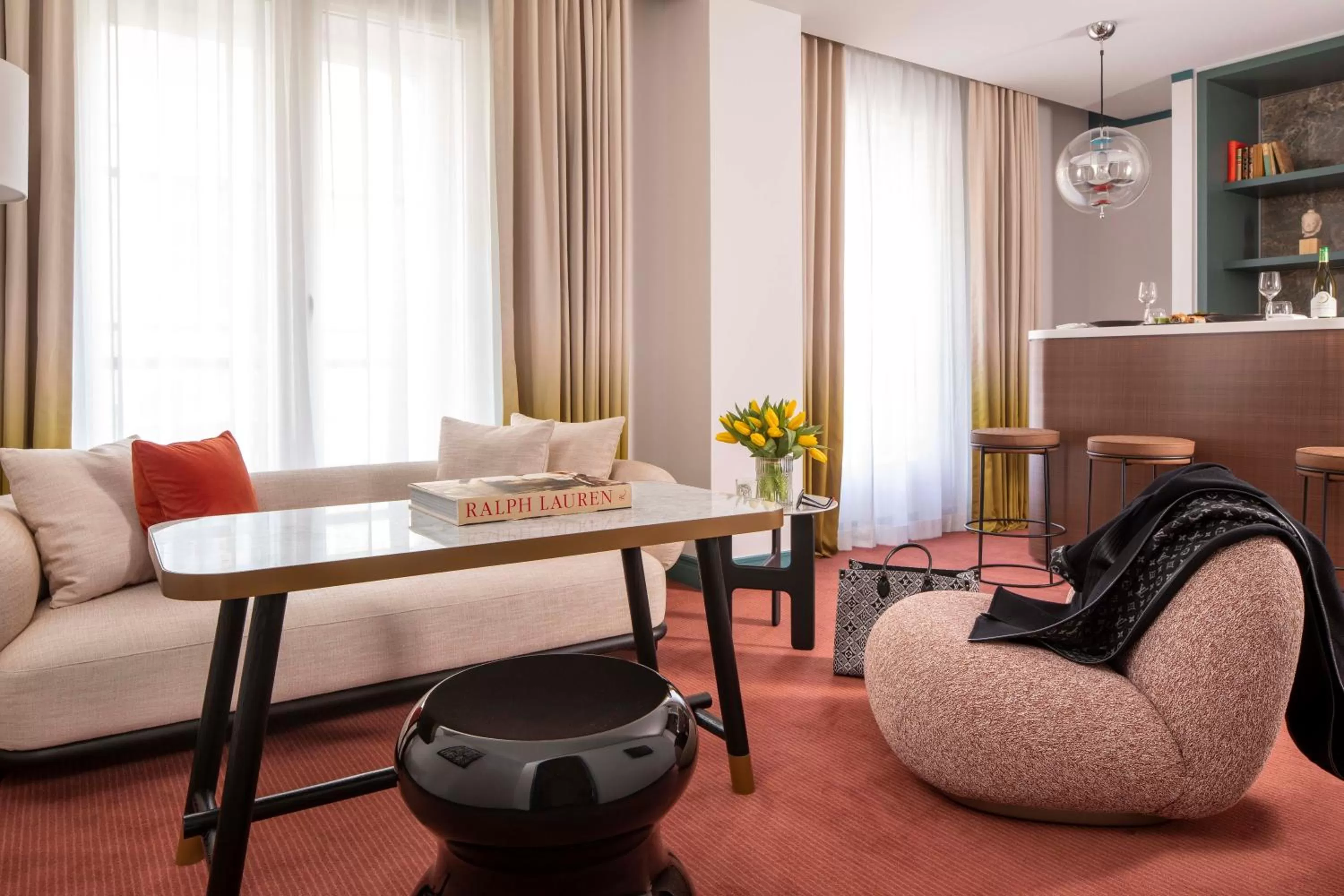 Two-Bedroom Apartment in Hôtel Bel Ami