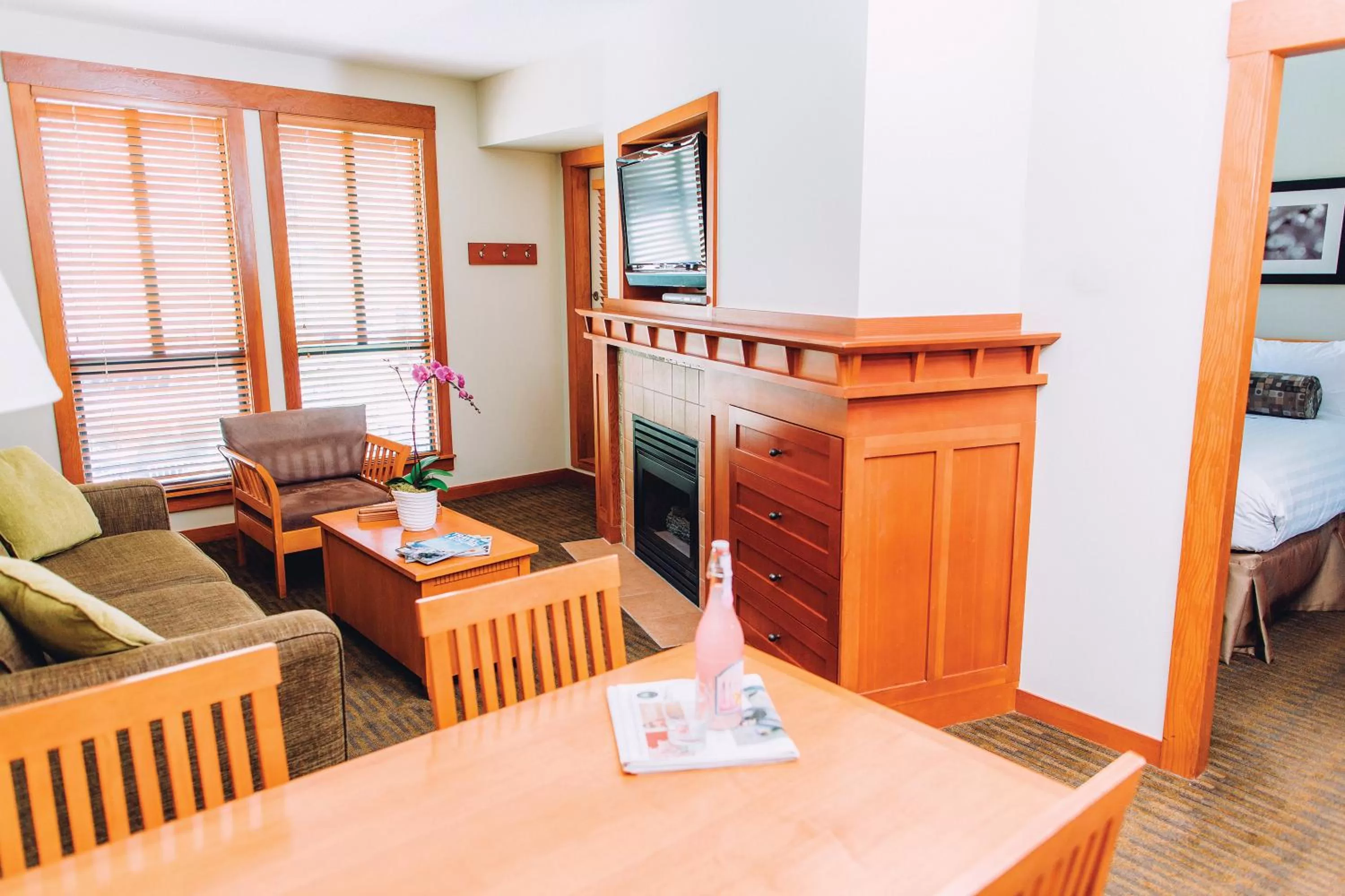 One Bedroom Upper Floor Suite in Pan Pacific Whistler Mountainside