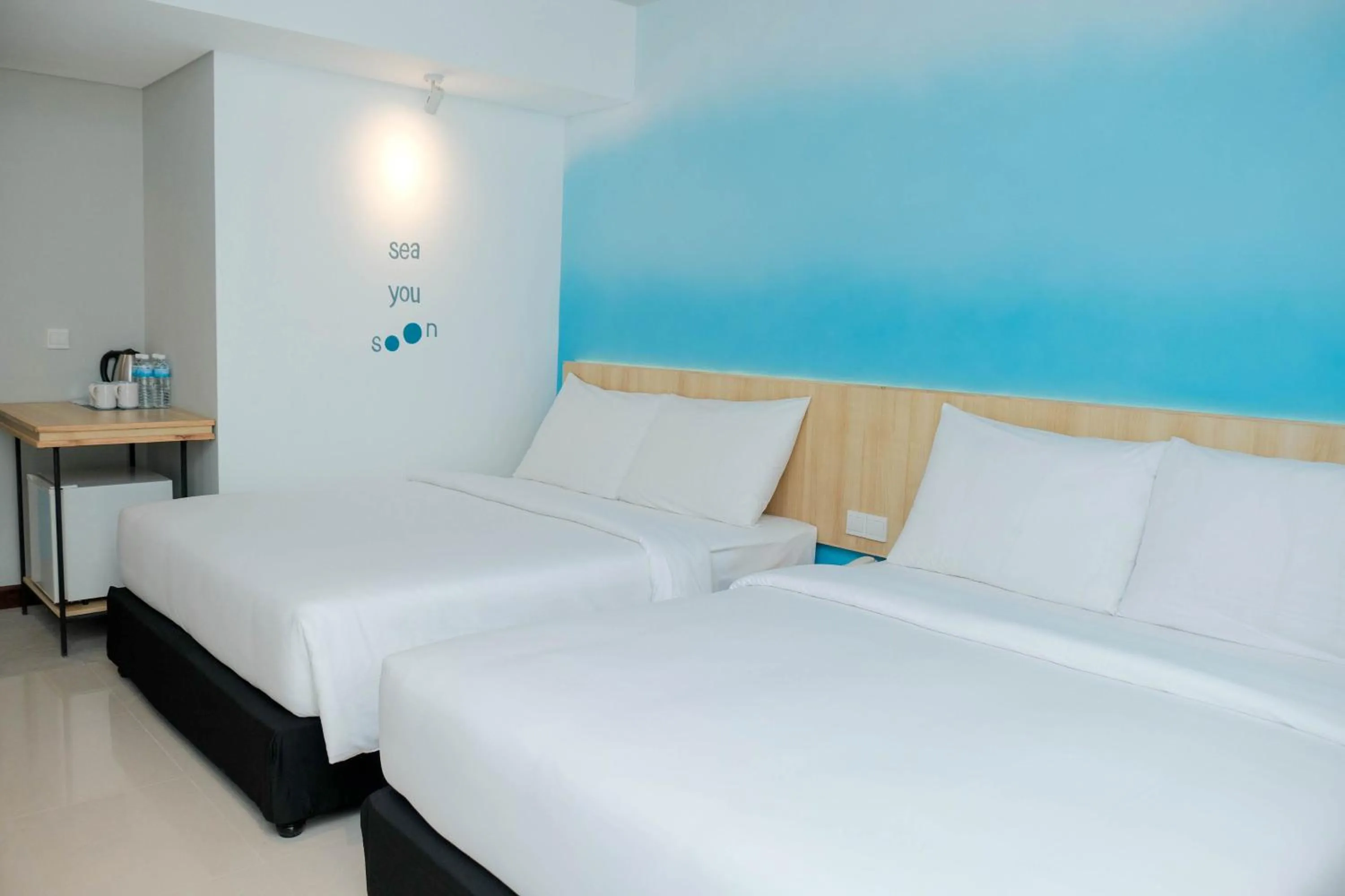 Family Room with Balcony in Bloo Bali Hotel