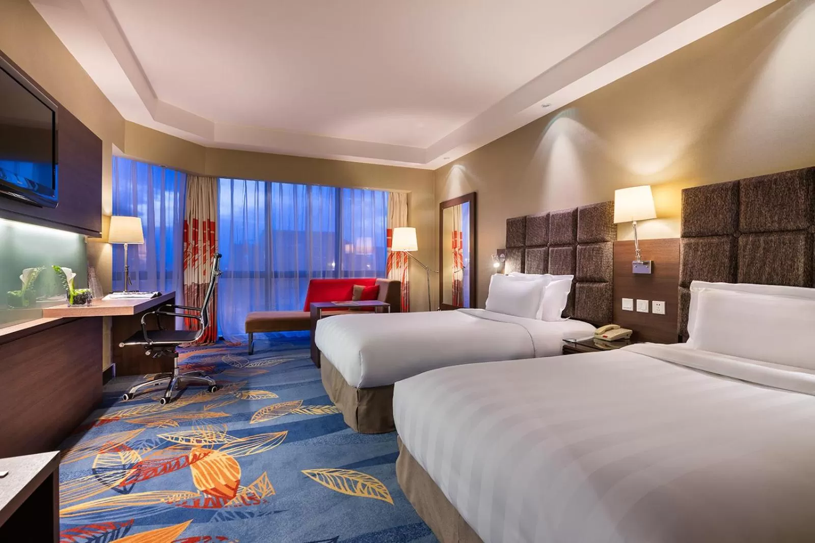 Deluxe Twin Room in Novotel Beijing Peace