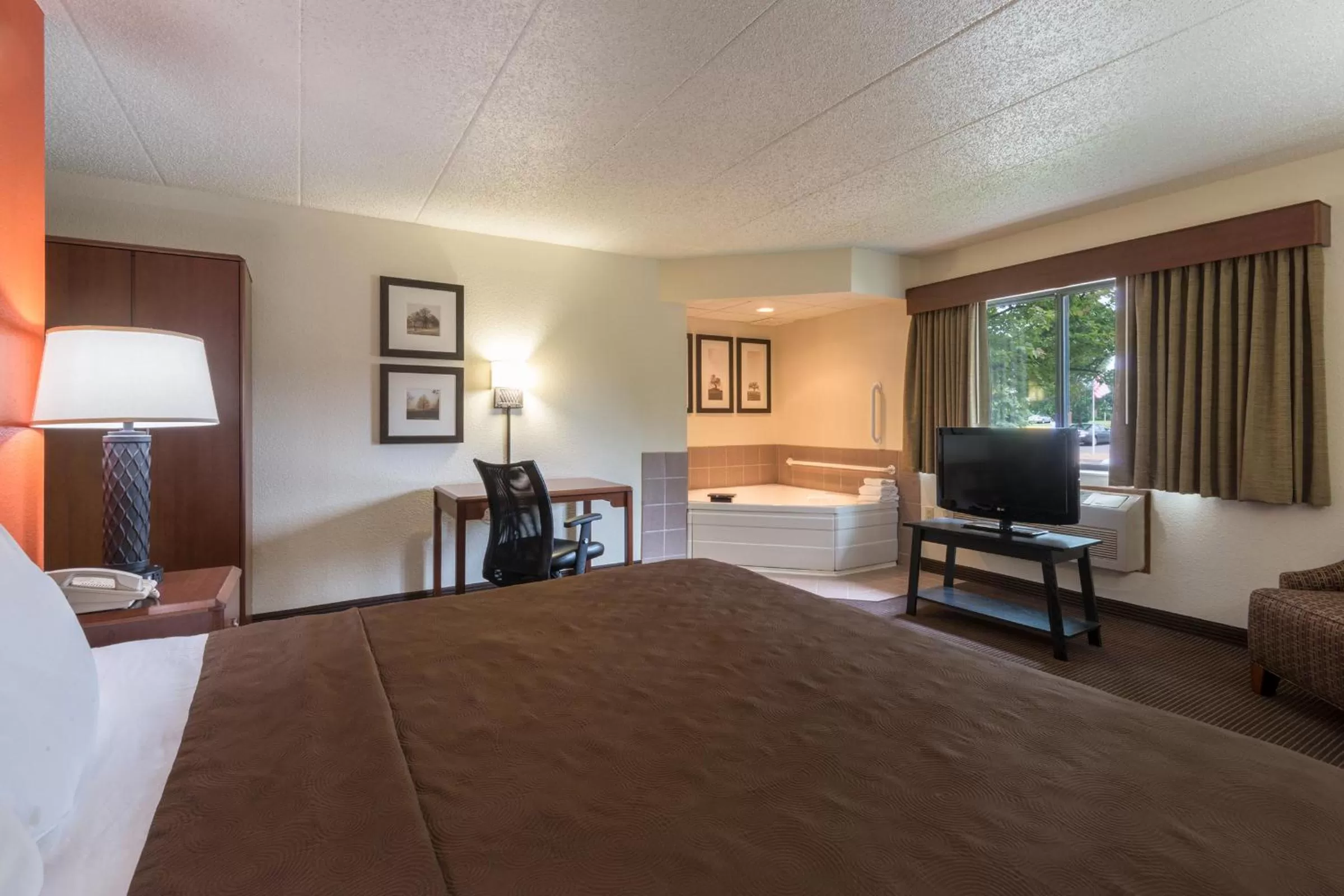 1 King Bed, Studio Suite, Non-Smoking in AmericInn by Wyndham Minocqua