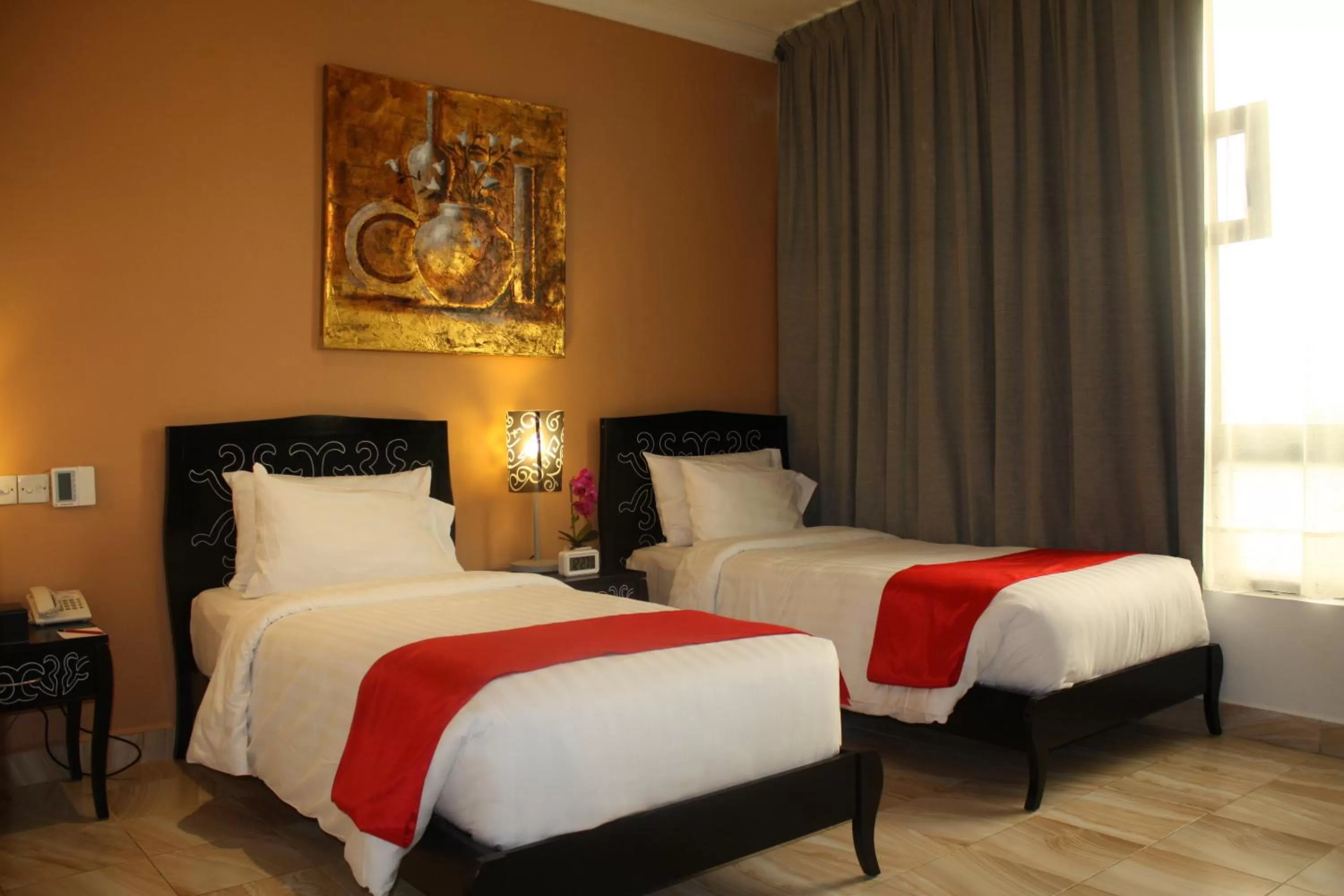 Twin Room in CBD Hotel