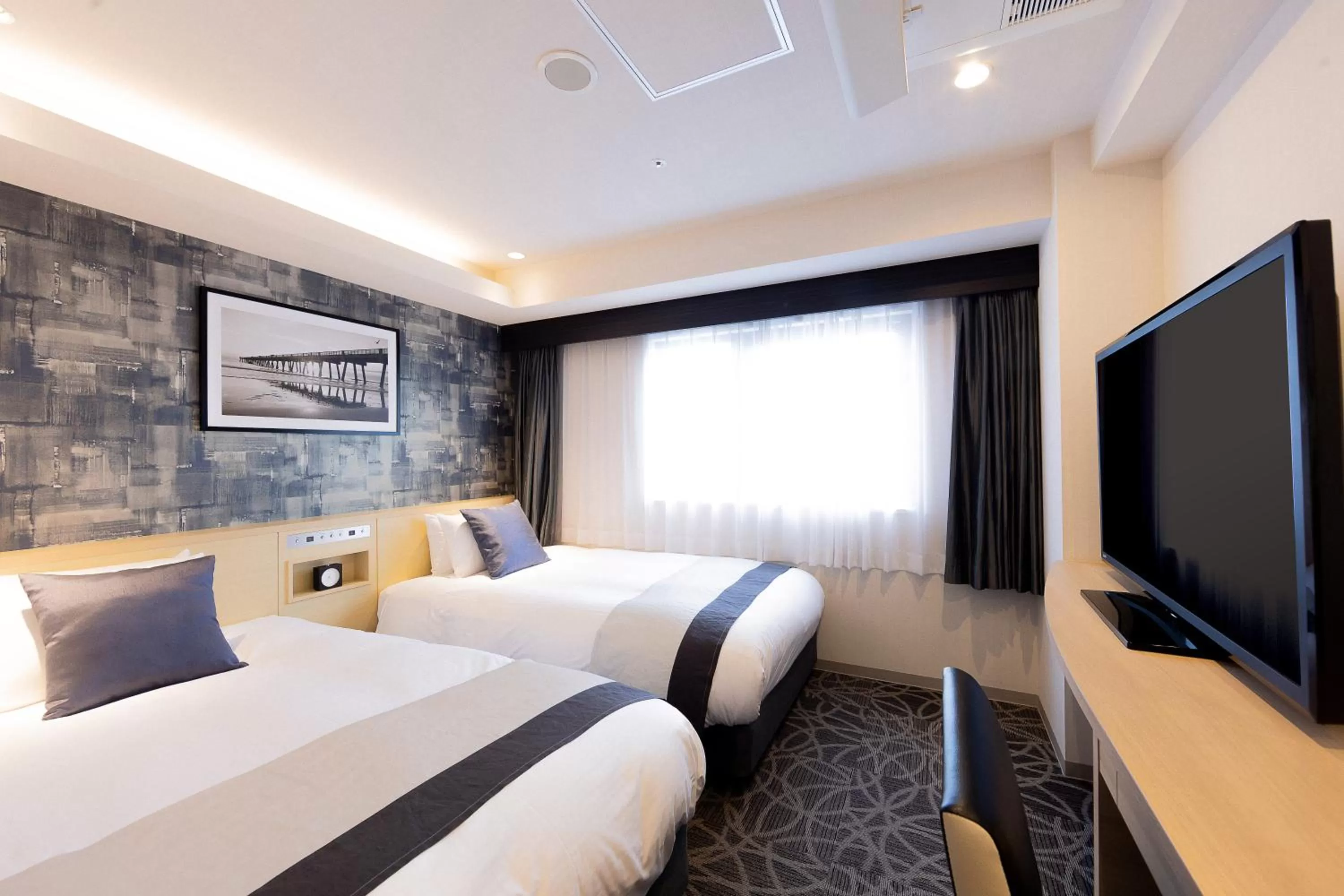 Twin Room in Hotel Actel Nagoya Nishiki