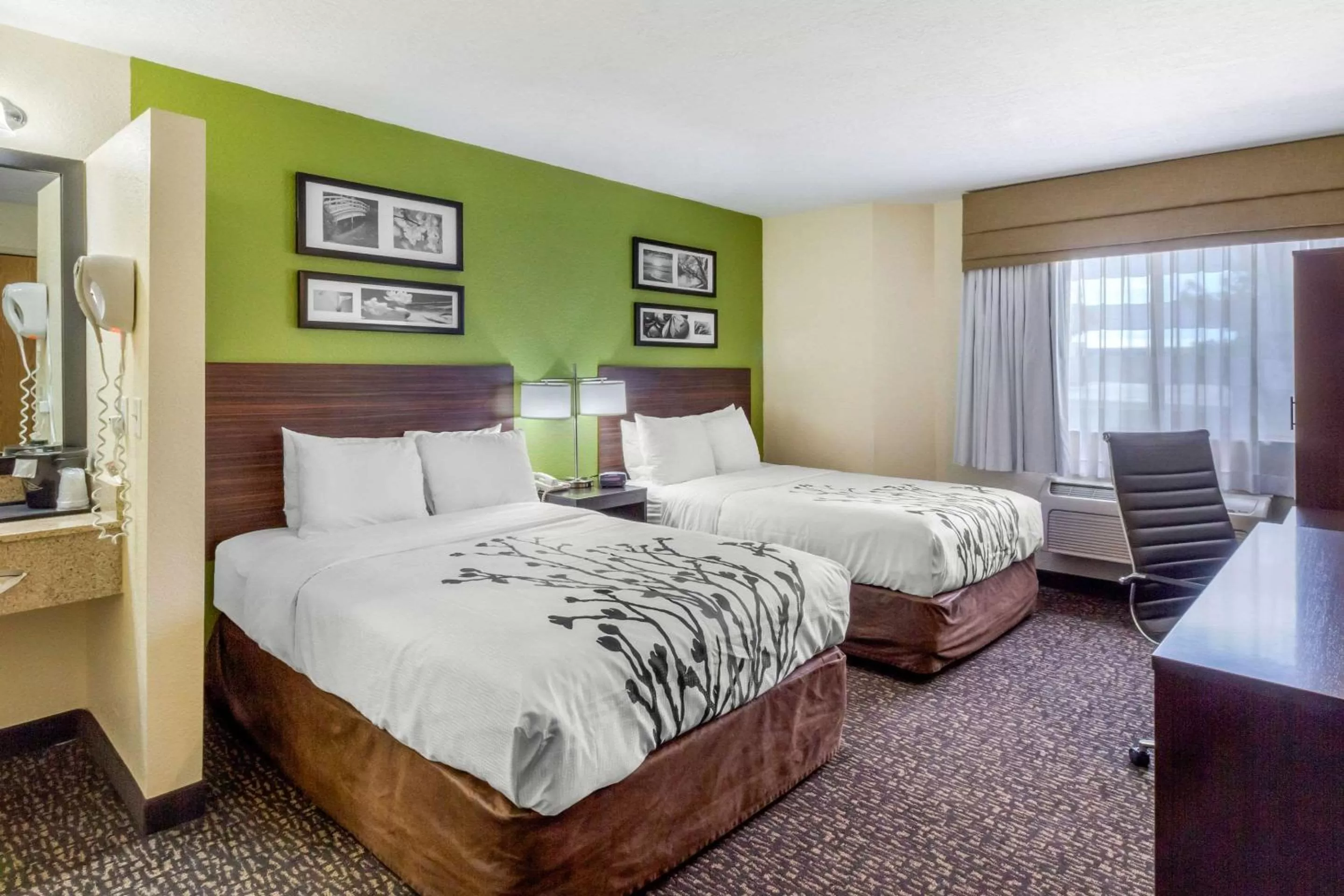 Double Room with Two Double Beds - Non-Smoking in Sleep Inn Ogden near Event Center