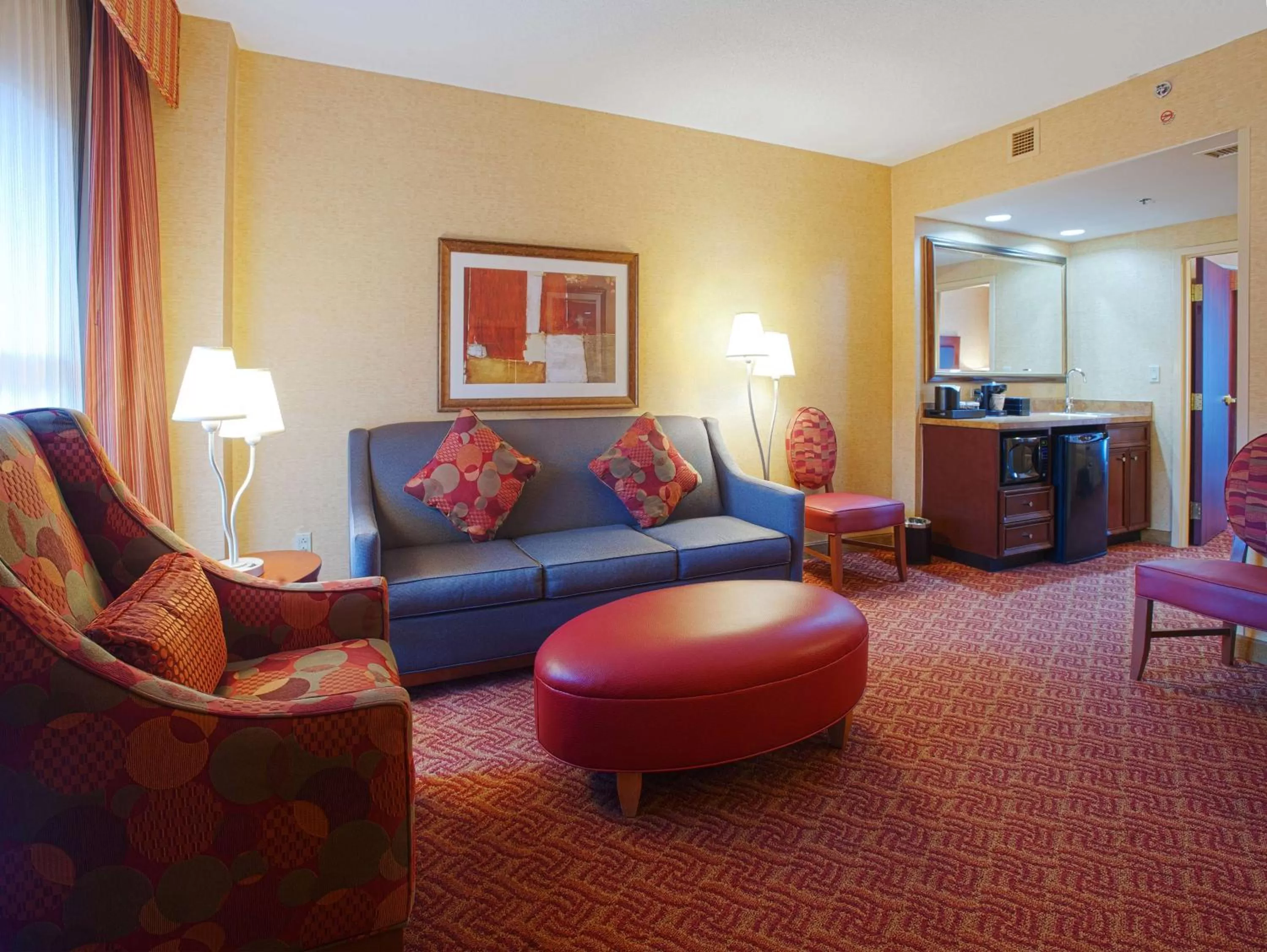 Premium King Suite - Non-Smoking in Embassy Suites by Hilton Charlotte Concord Golf Resort & Spa
