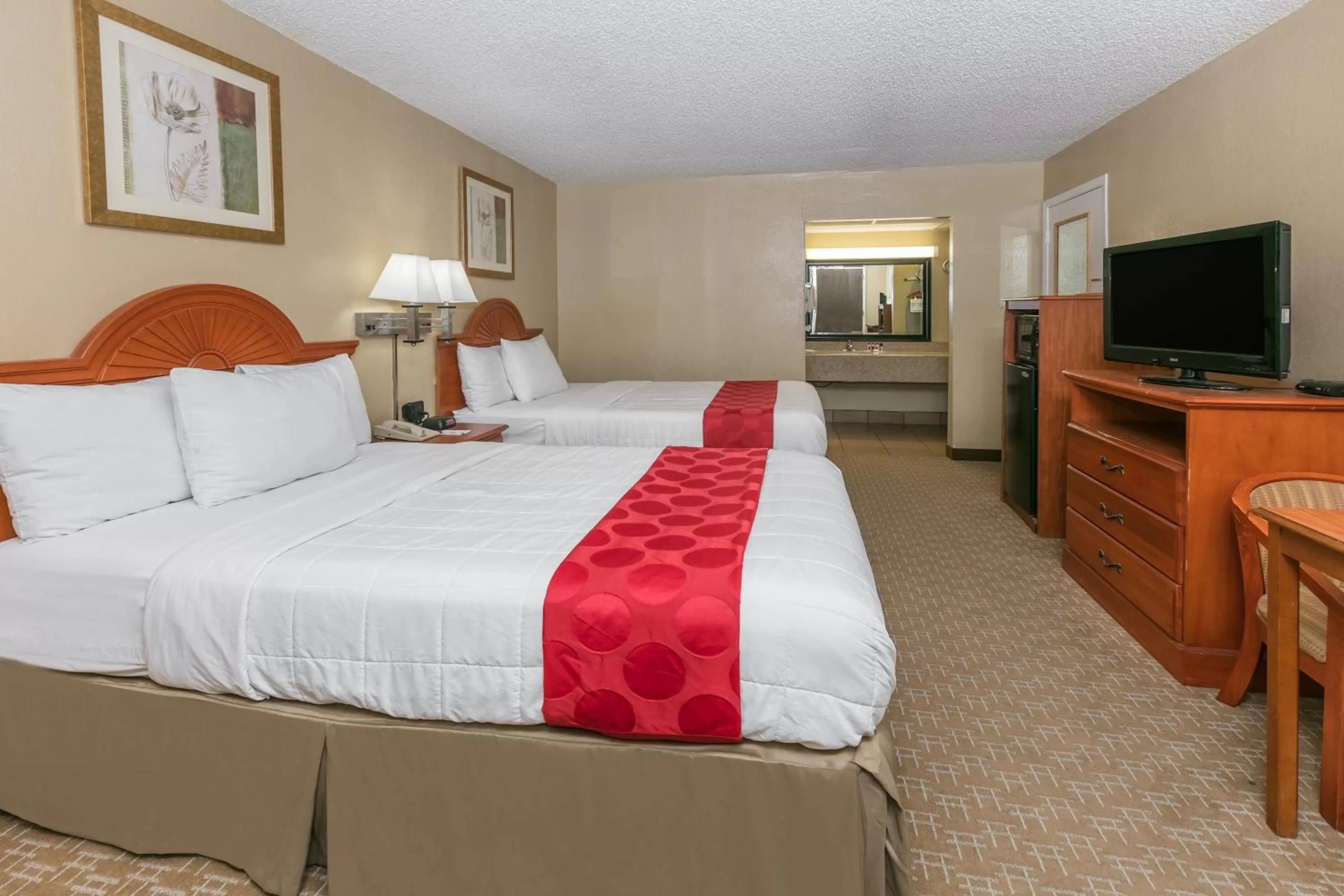 Double Room with Two Double Beds - Smoking in Ramada by Wyndham Odessa Near University of Texas Permian