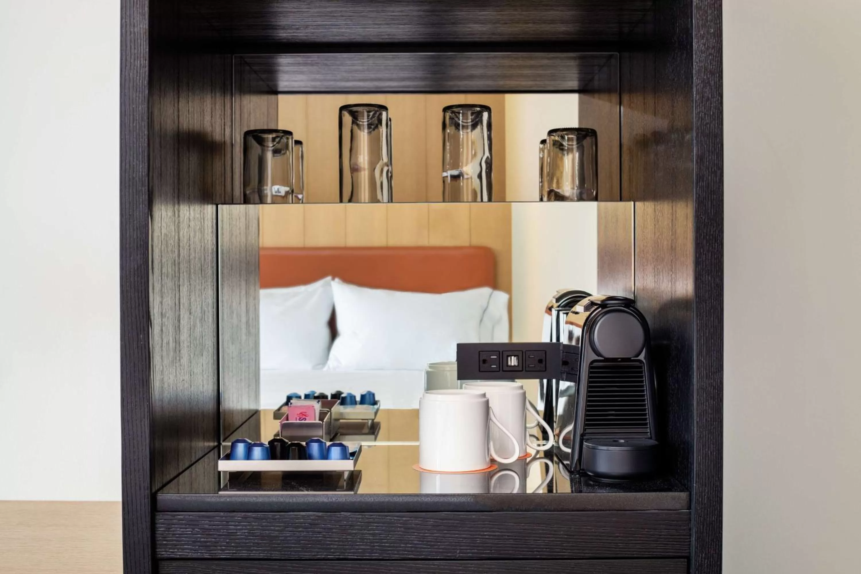 Queen Room with Two Queen Beds and Balcony in Canopy By Hilton Baltimore Harbor Point - Newly Built