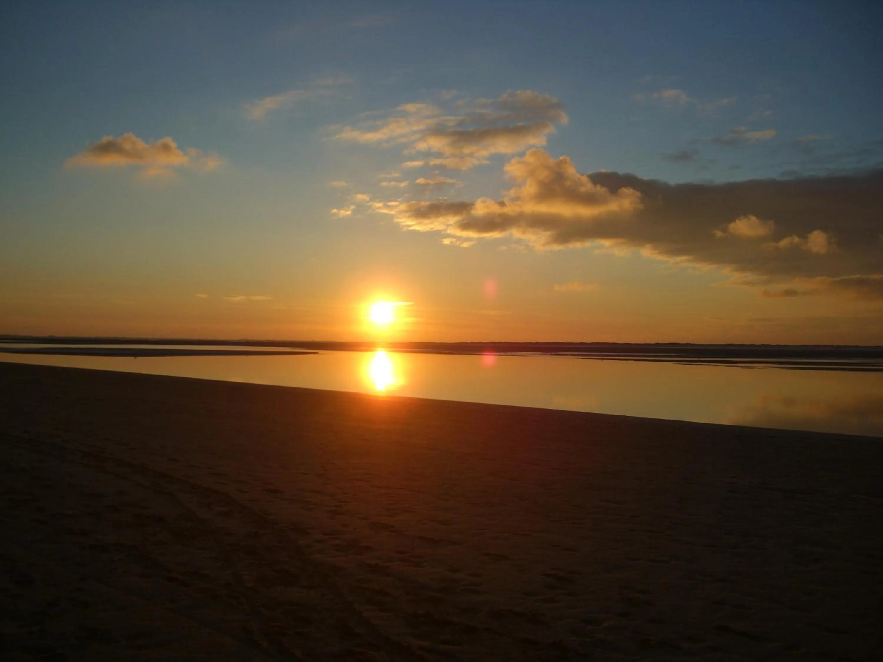 Sunset in Logierhus Langeoog