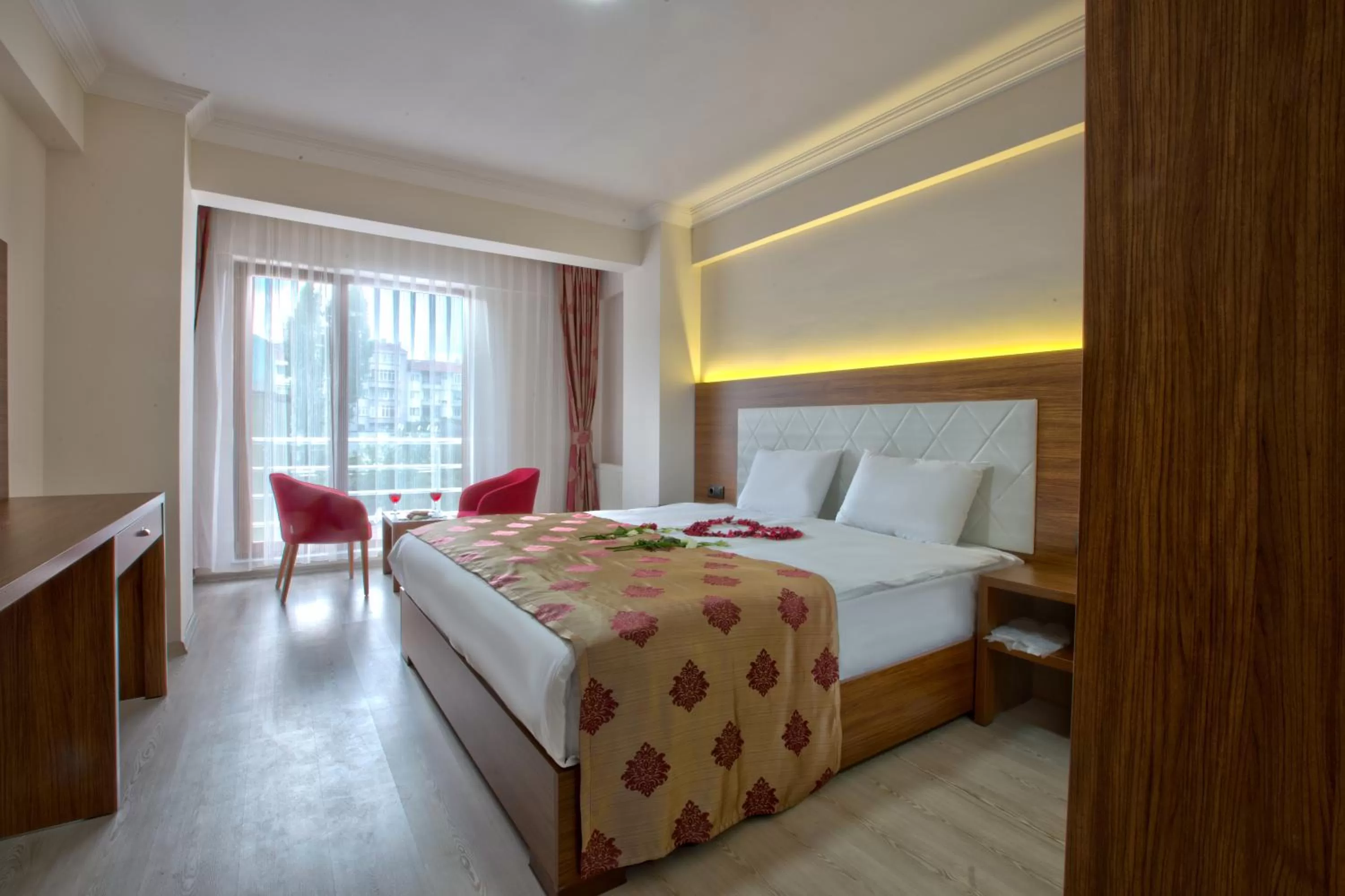 Bed in Bolu Suit Otel