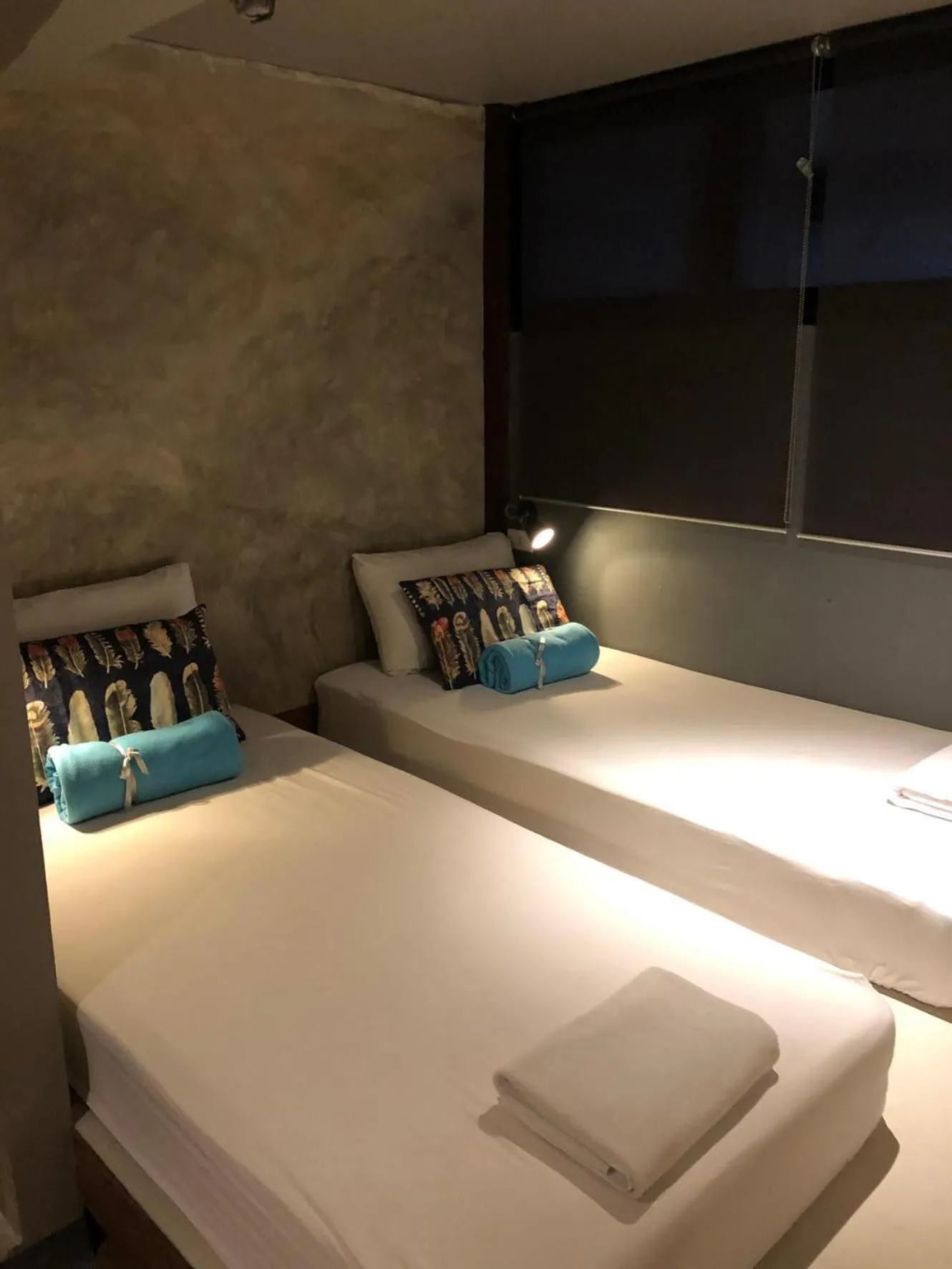 Twin Room with Shared Bathroom in In a Box Hostel