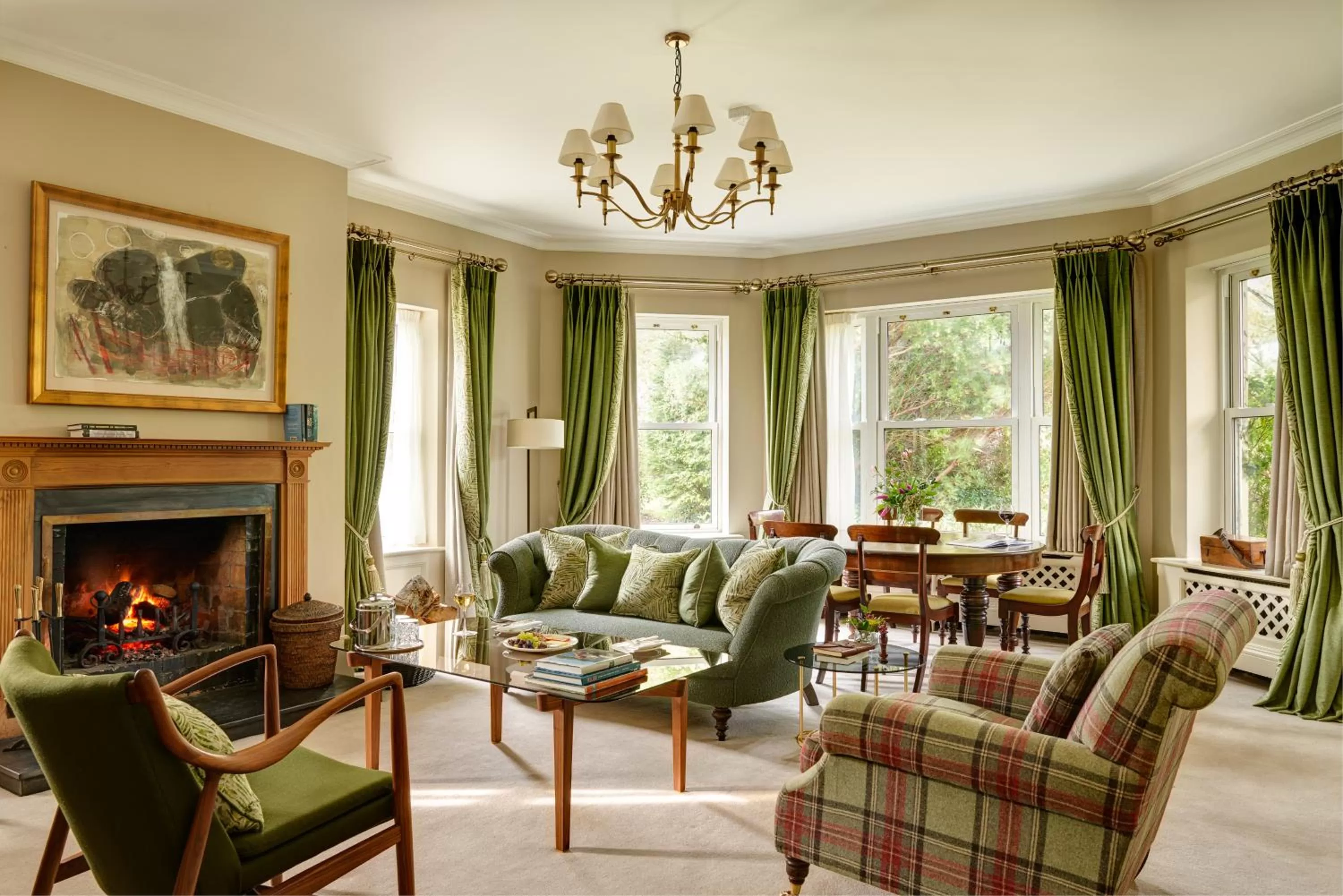 Suite in Sheen Falls Lodge