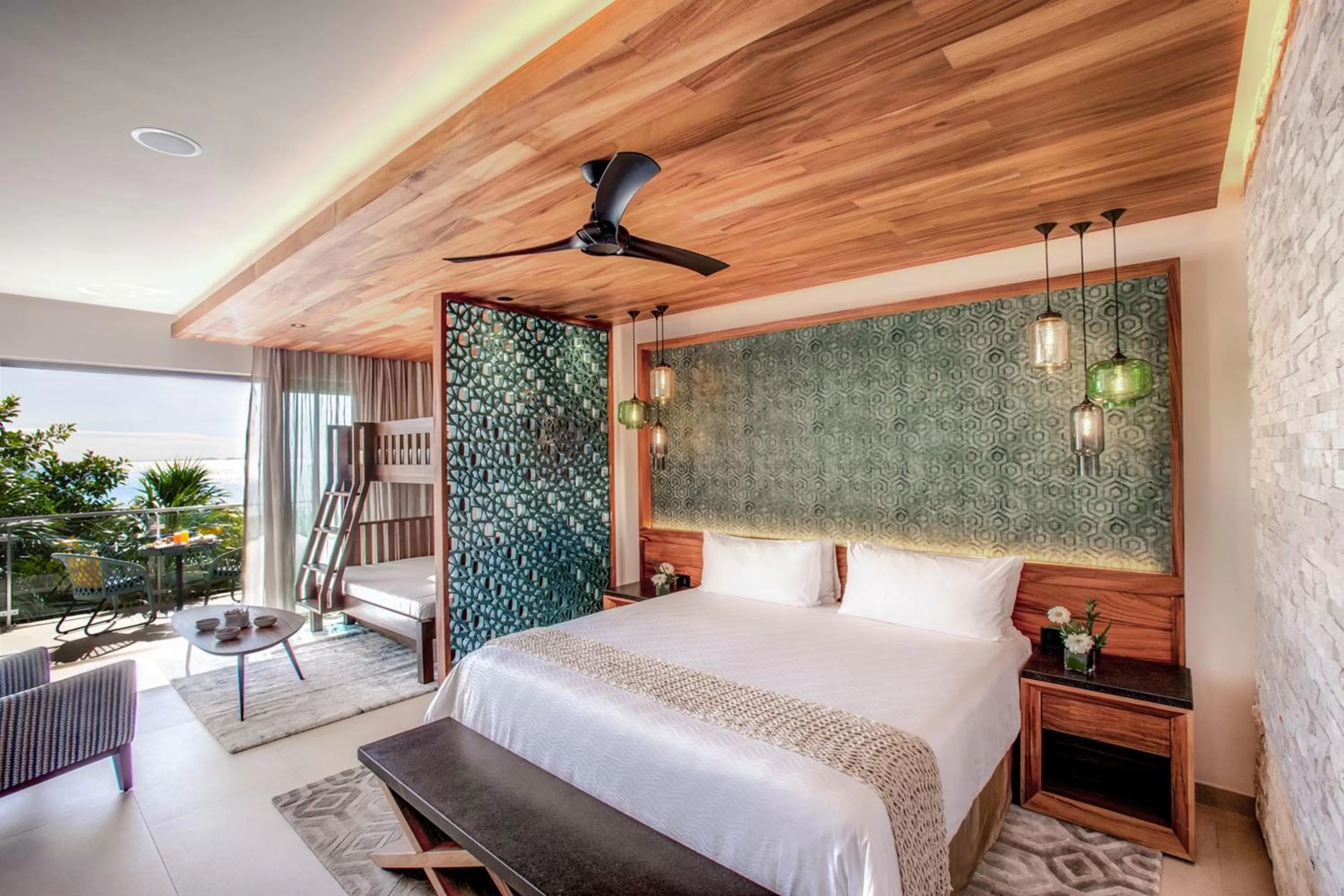 Ocean Front Family King Suite (3 Adults + 2 Children) in Palmaïa The House of AïA All Inclusive Wellness Resort