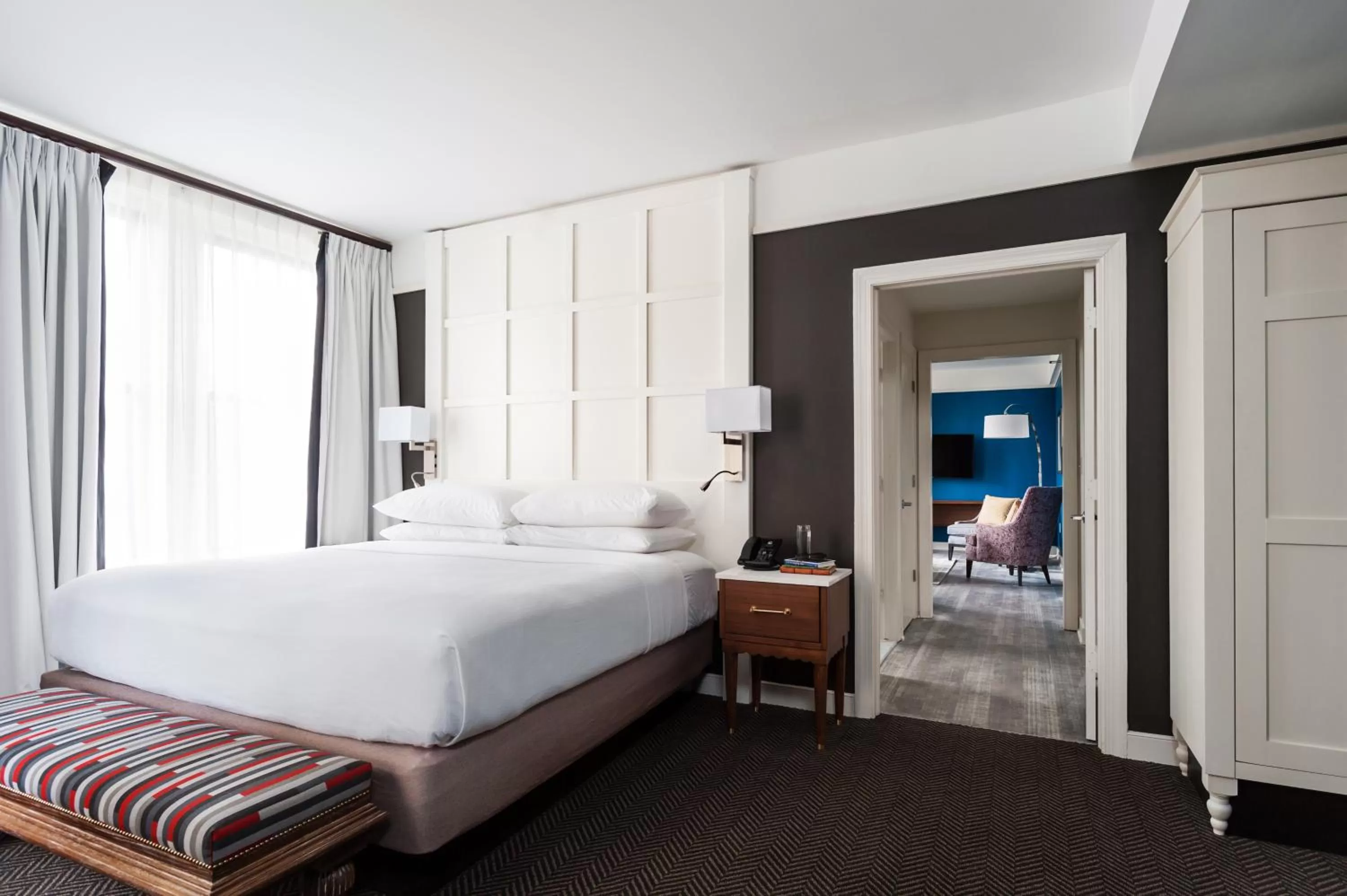 Roomy King Suite - Accessible in The Commonwealth