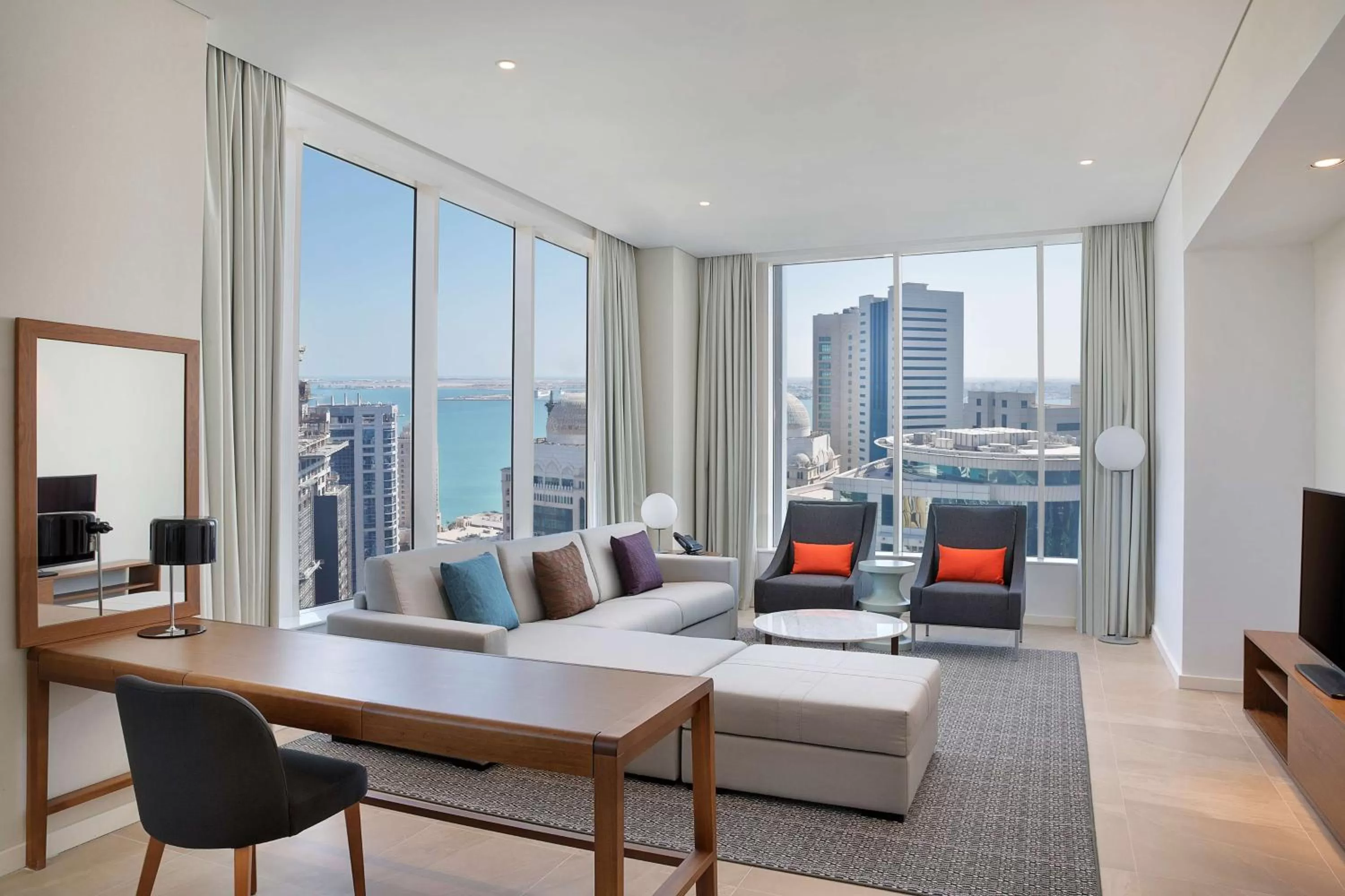 Three-Bedroom Suite - High Floor in Aleph Doha Residences, Curio Collection By Hilton